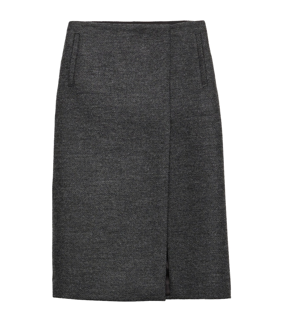 Rush Stitch Midi Skirt