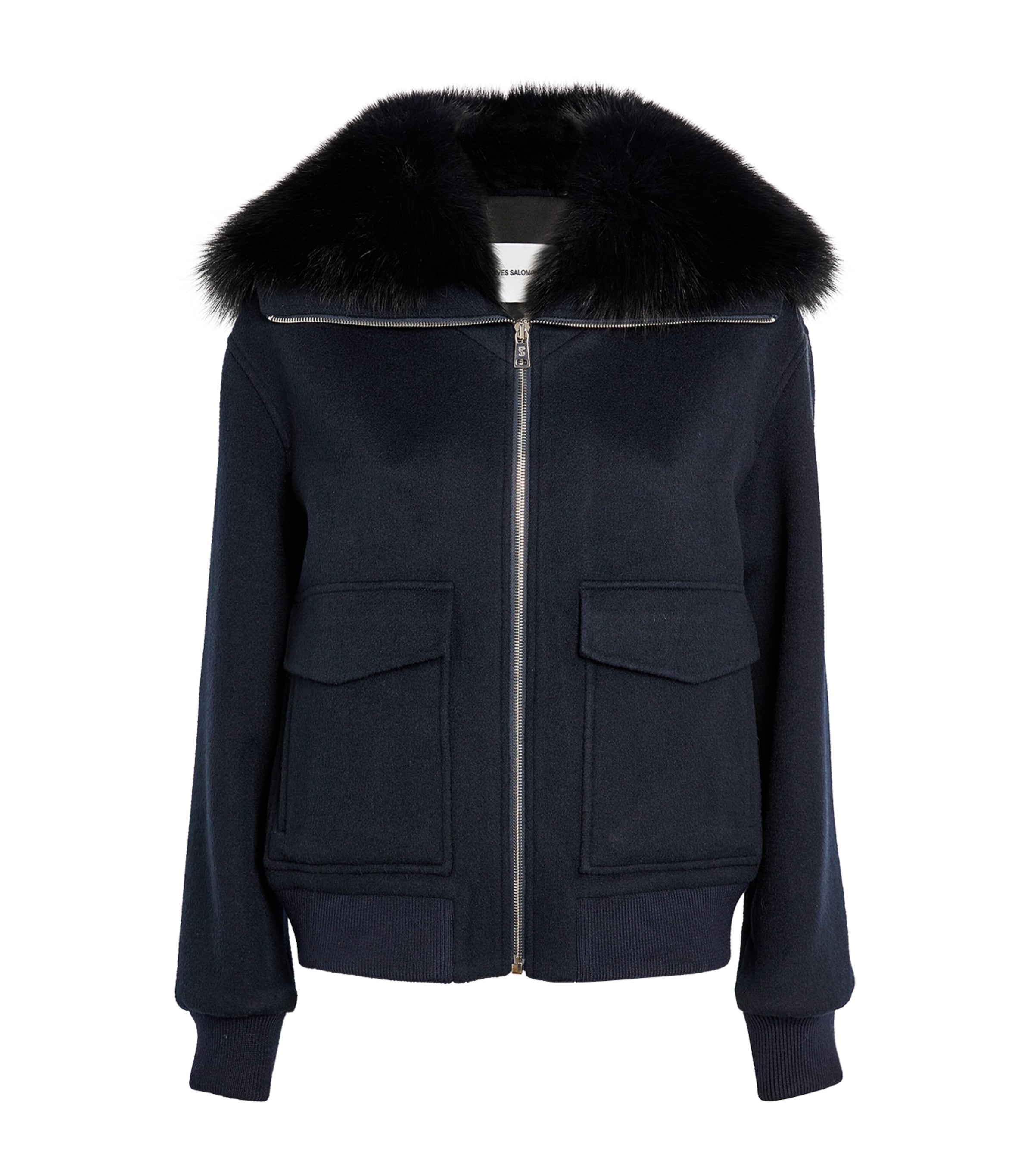 Fur-Collar Bomber Jacket