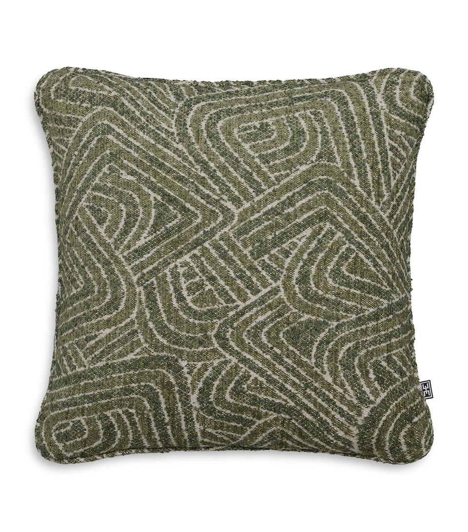 Eichholtz Small Camari Cushion (50cm x 50cm) Green