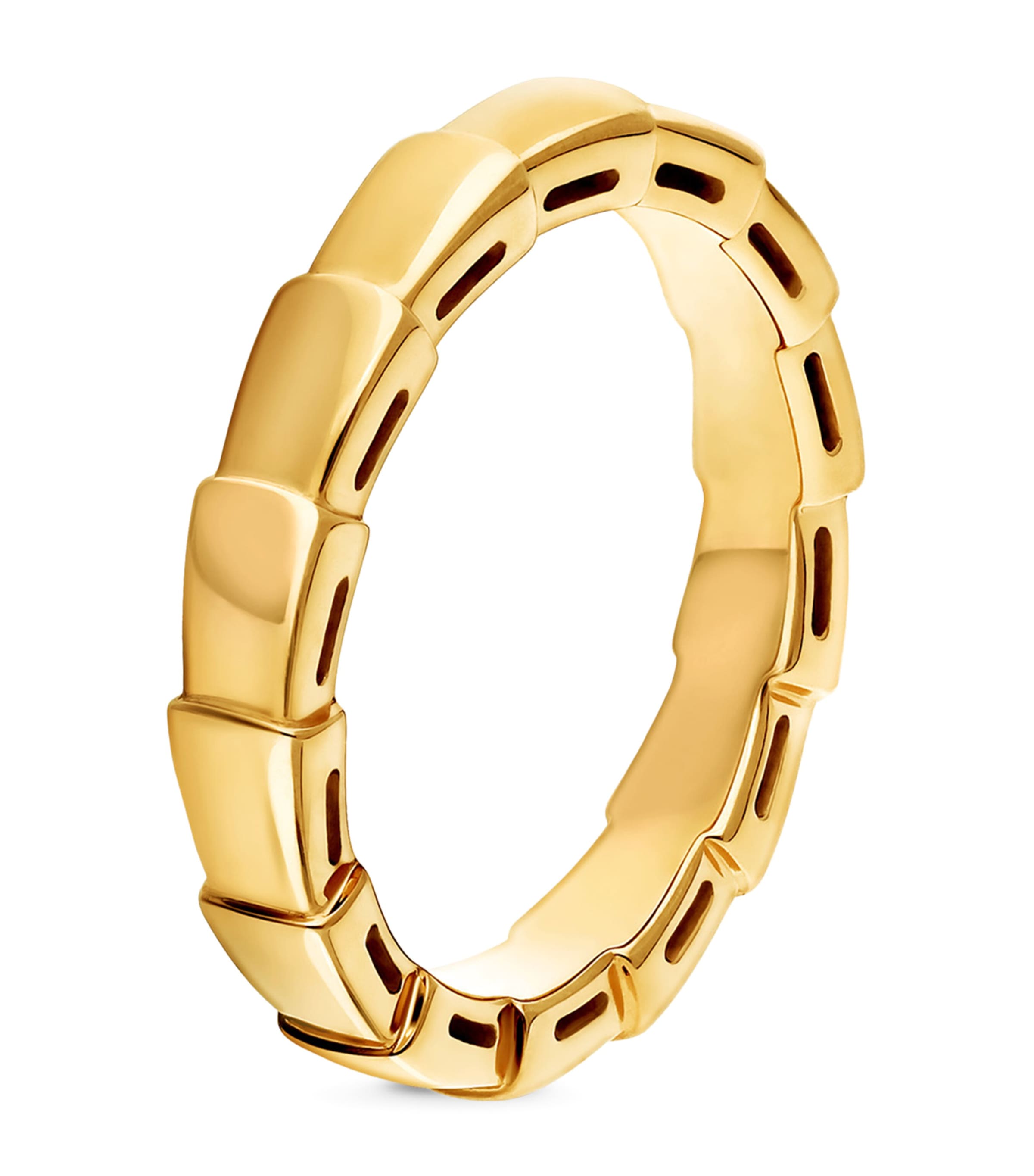 Bvlgari Yellow Gold Serpenti Viper Ring Yellow Gold