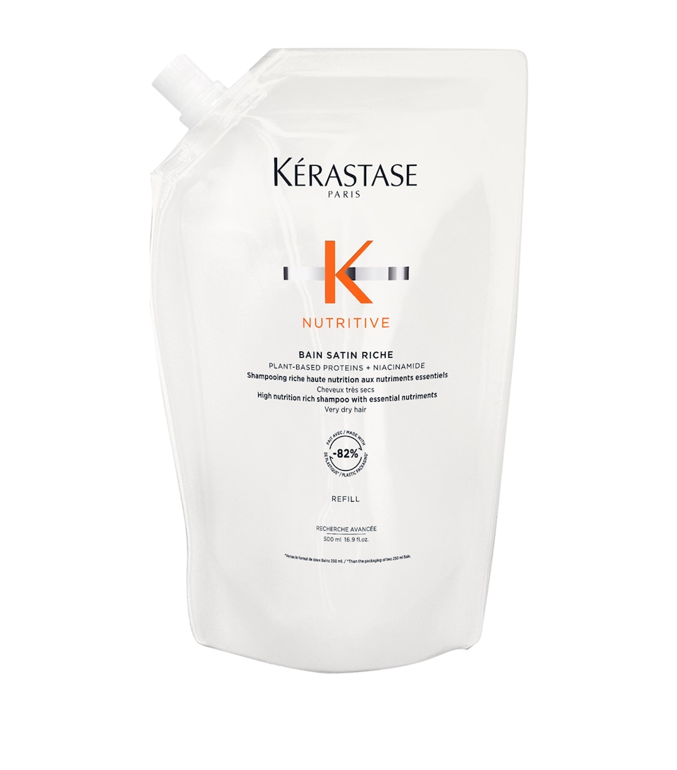Nutritive Bain Satin Riche Shampoo (500ml) - Refill