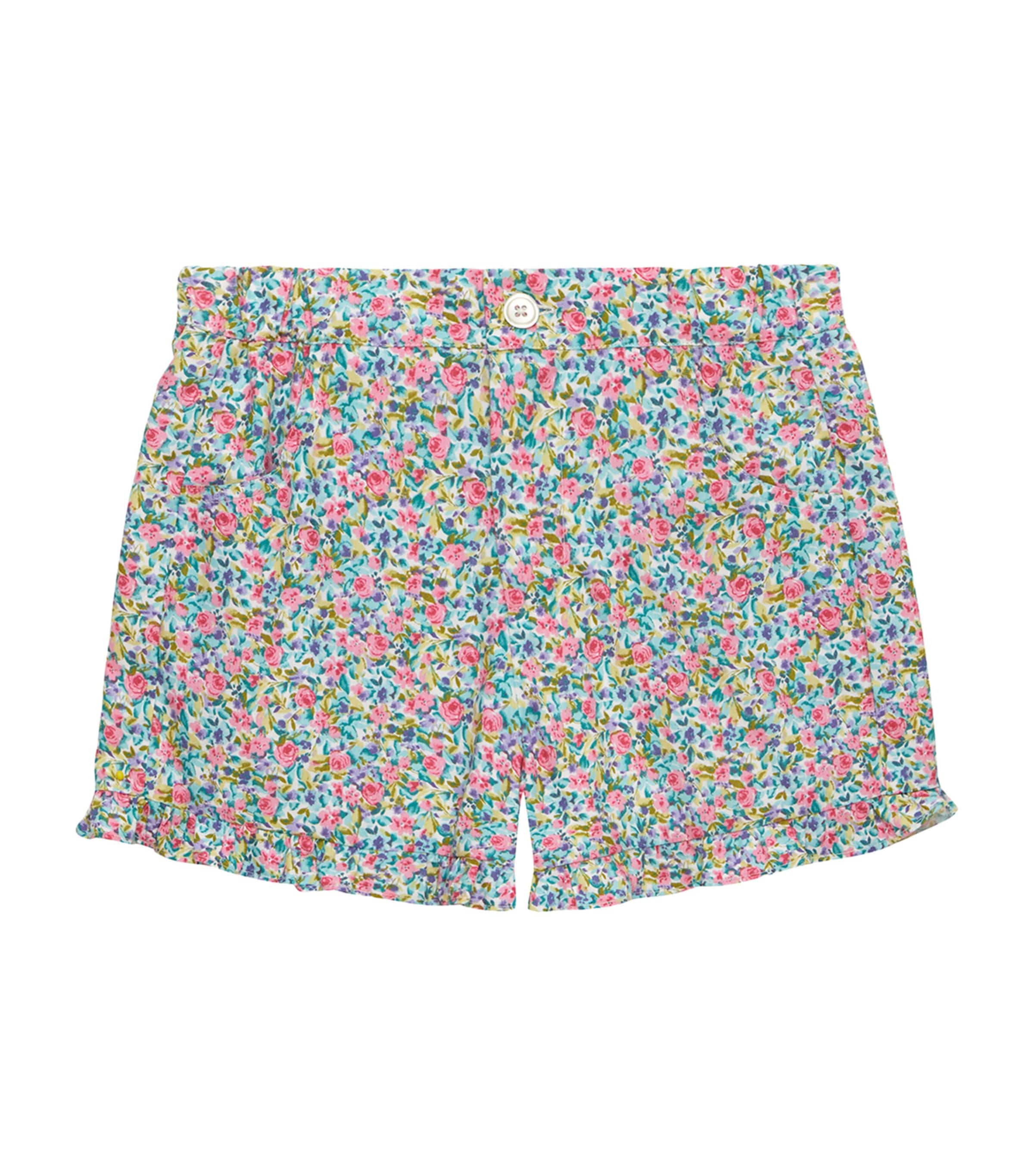 Prada Cotton Poplin Embroidered Shorts | Harrods DE