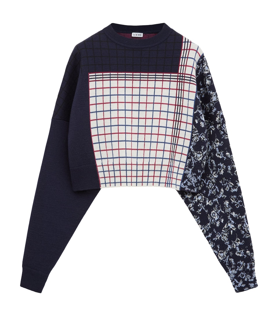 LOEWE Womens x Cosima Von Bonin Jacquard Sweater