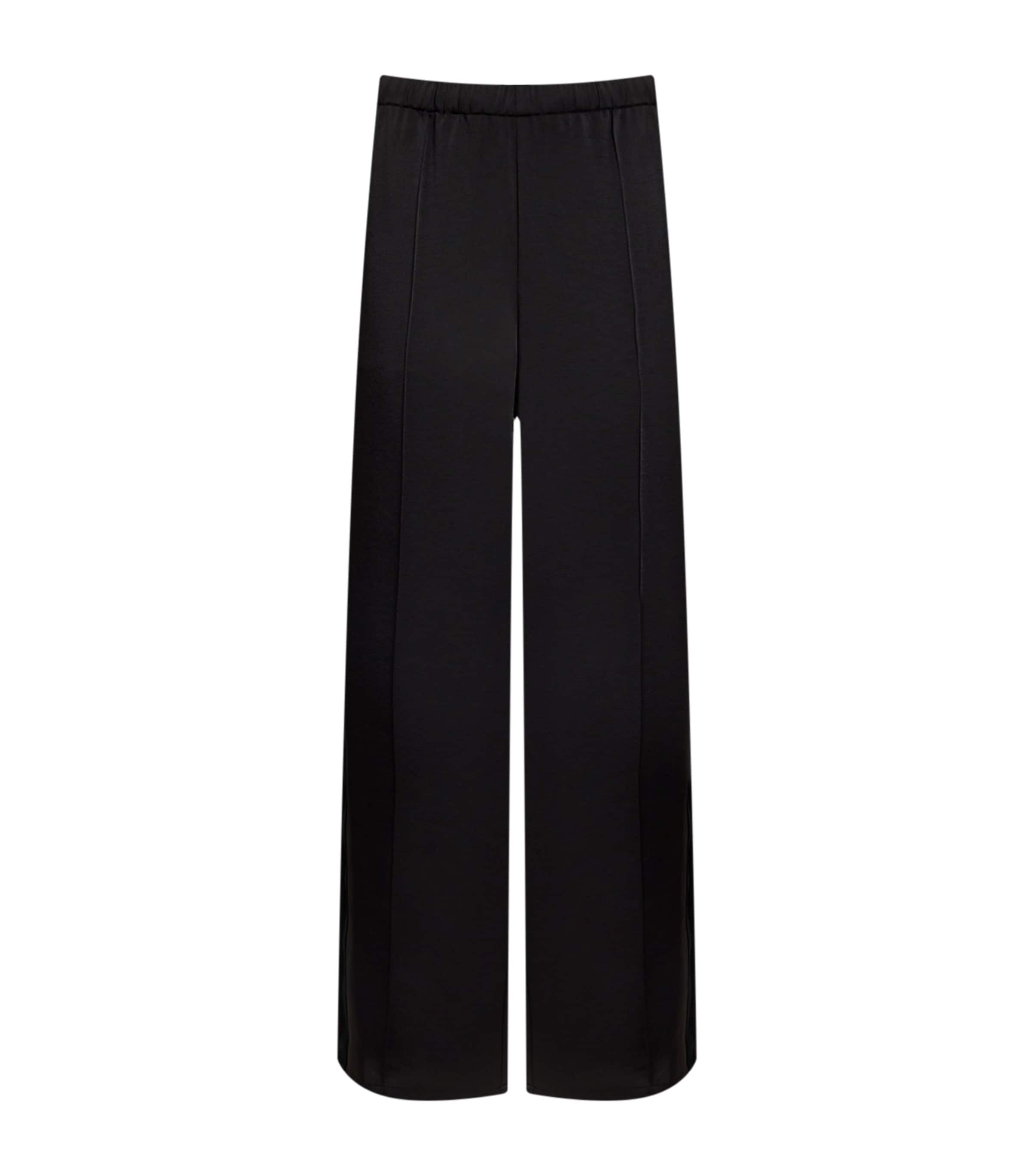 Side-Stripe Straight Trousers
