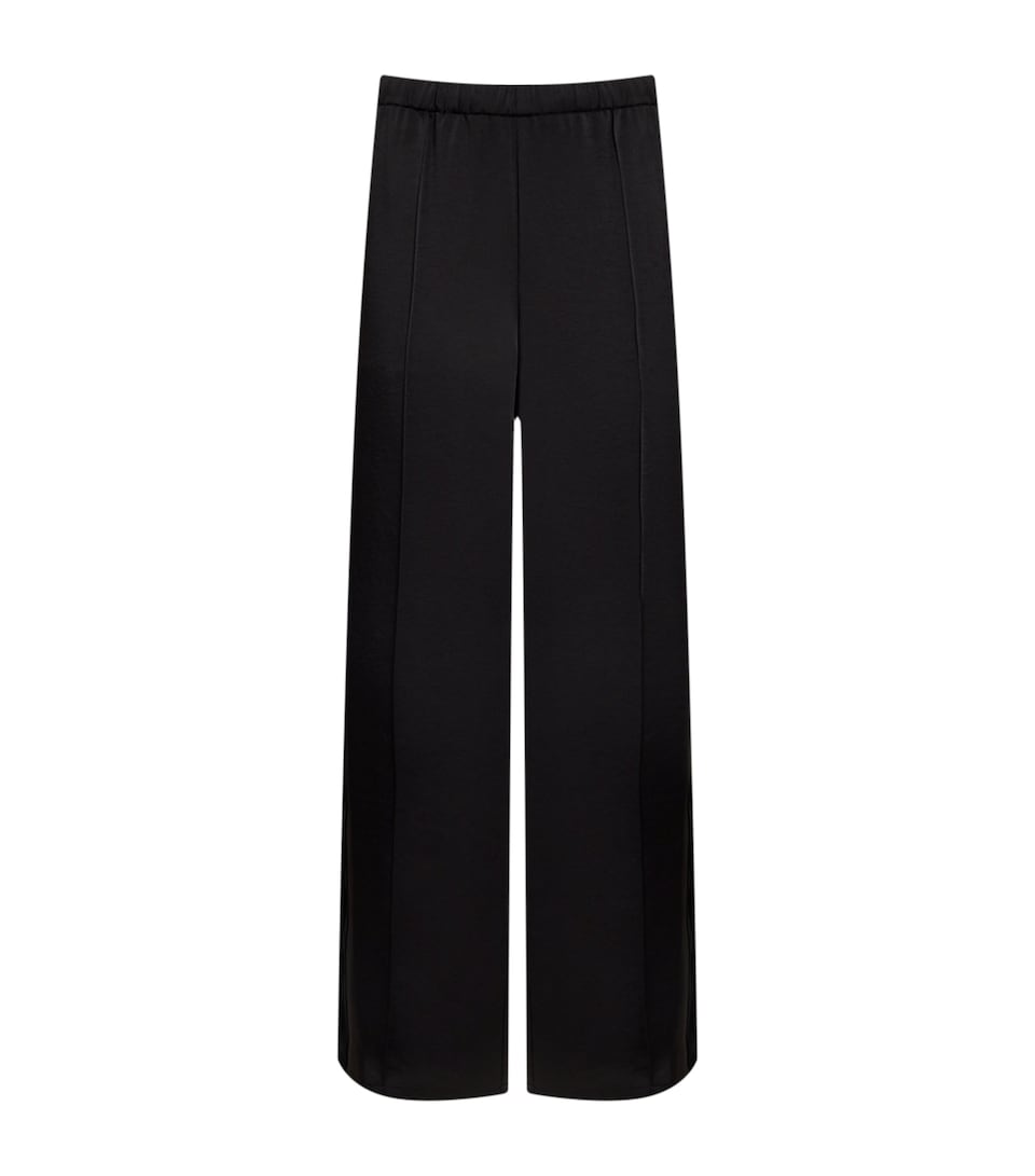 Side-Stripe Straight Trousers