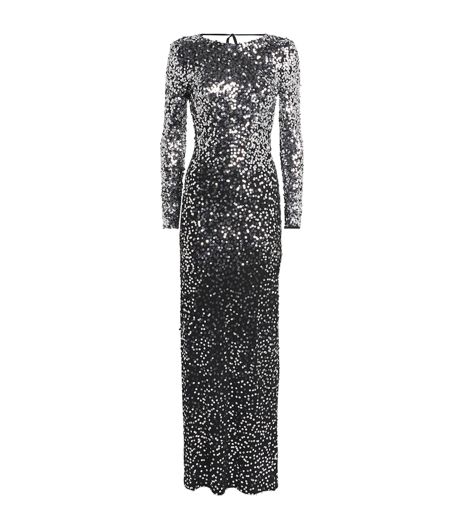 Sequinned Maxi Dress