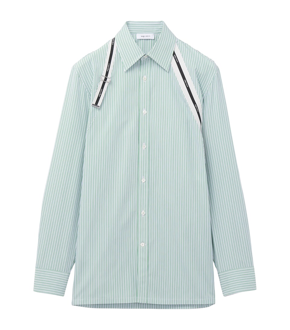 McQueen Mens Cotton Harness Shirt