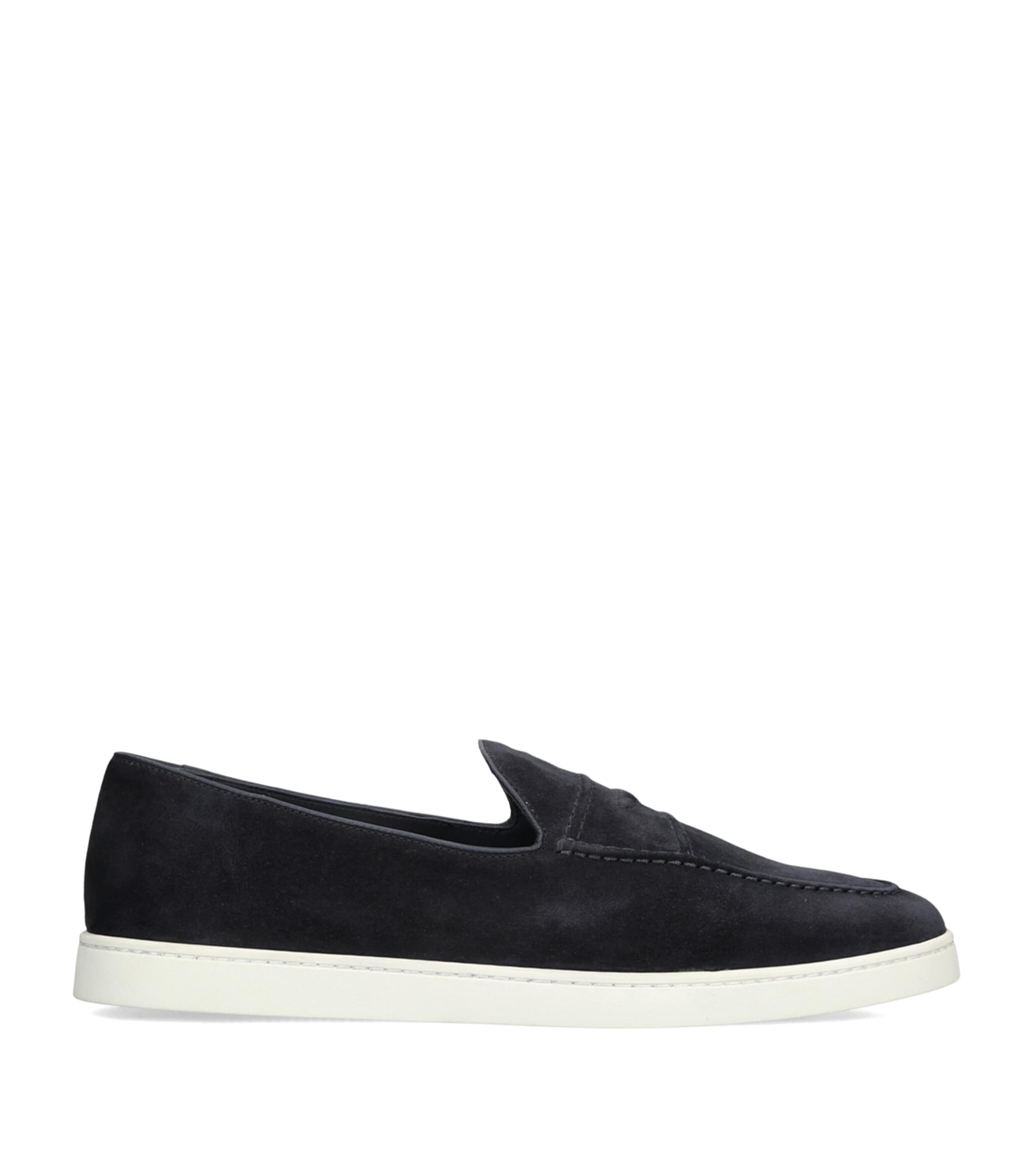 Church's Suede Peebles Slip-On Sneakers Navy