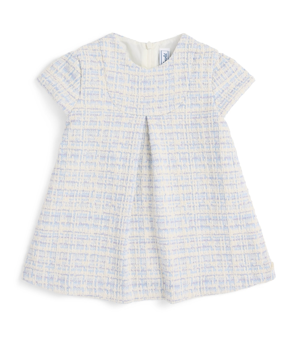 Tartine et Chocolat Tweed Jacquard Dress (6 Months – 4 Years) Nuage