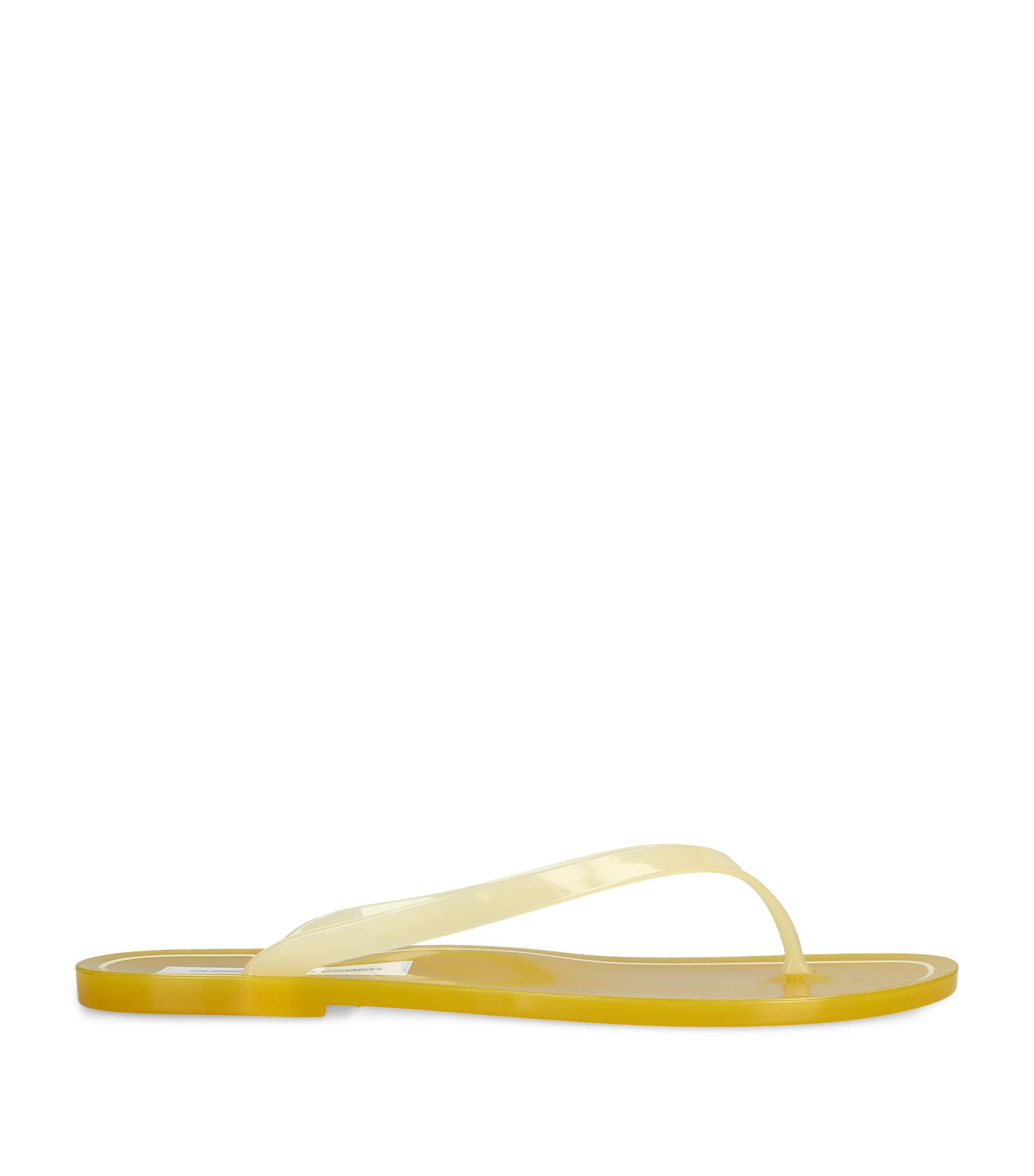Christopher Esber Jo Flip Flops Yellow
