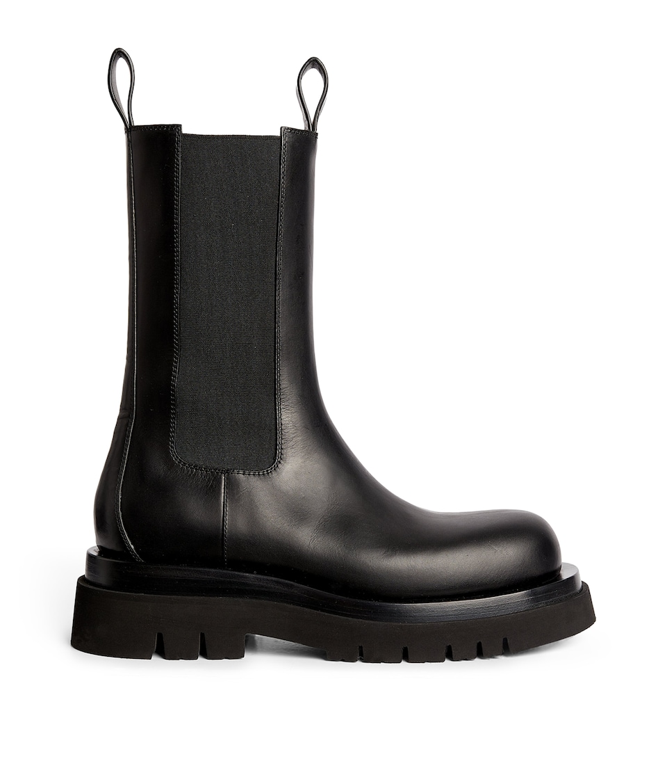 Leather Lug Boots