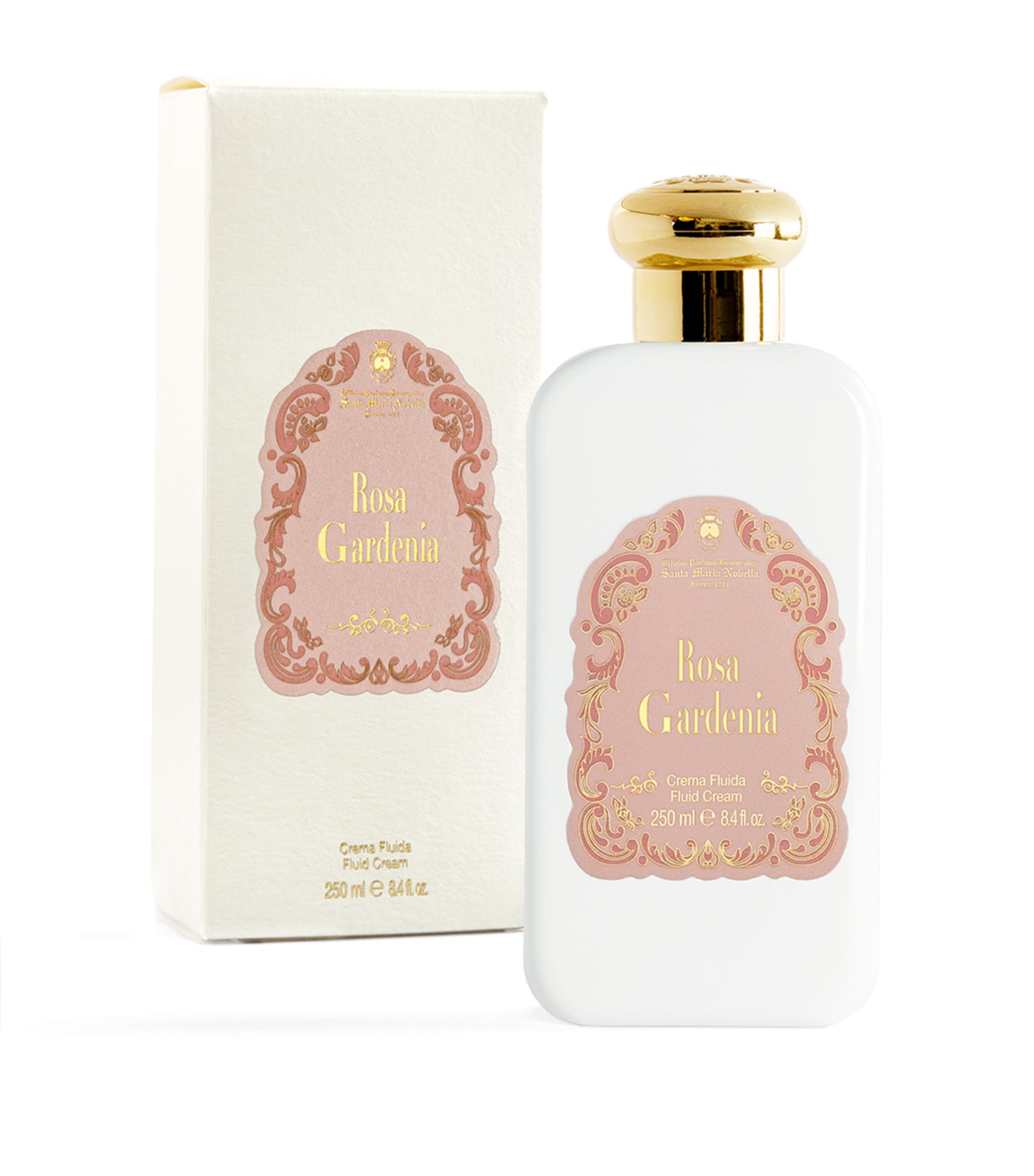 Rosa Gardenia Fluid Body Cream (250ml)