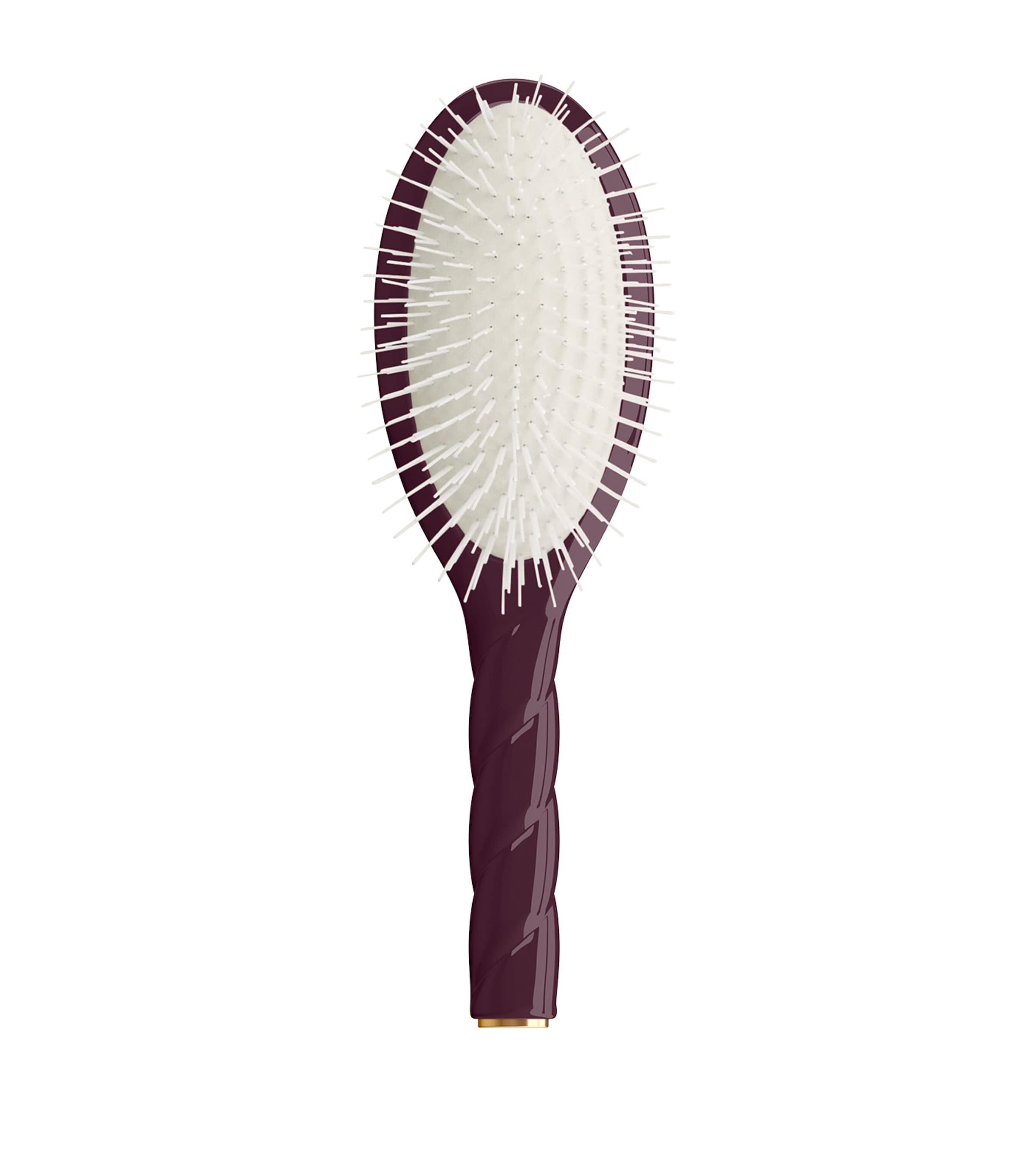 la bonne brosse Large N.07 The Intense Detangling and Stimulation Brush Aubergine