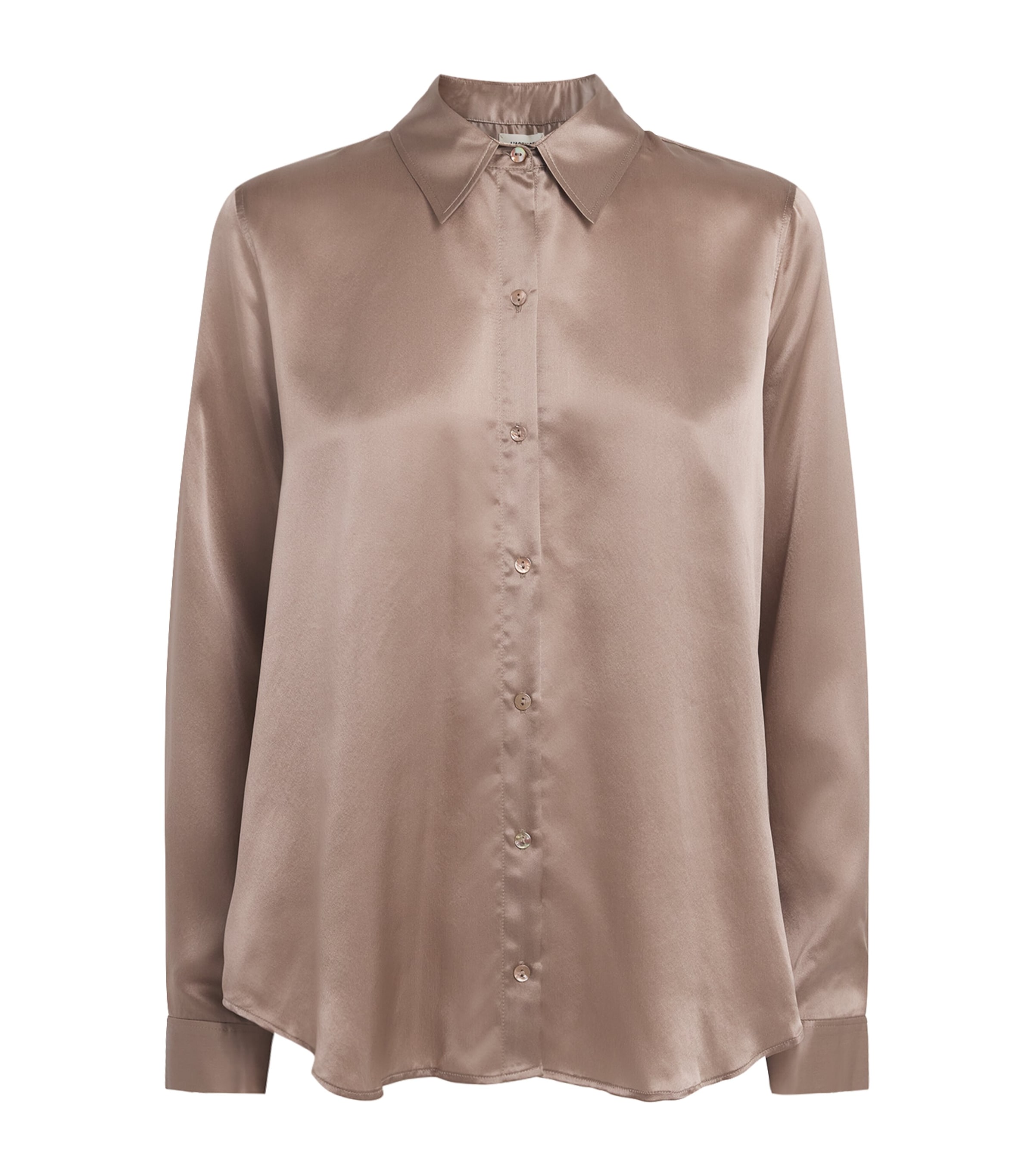 L'Agence Womens Silk Tyler Blouse Ltcd Light Cardamom