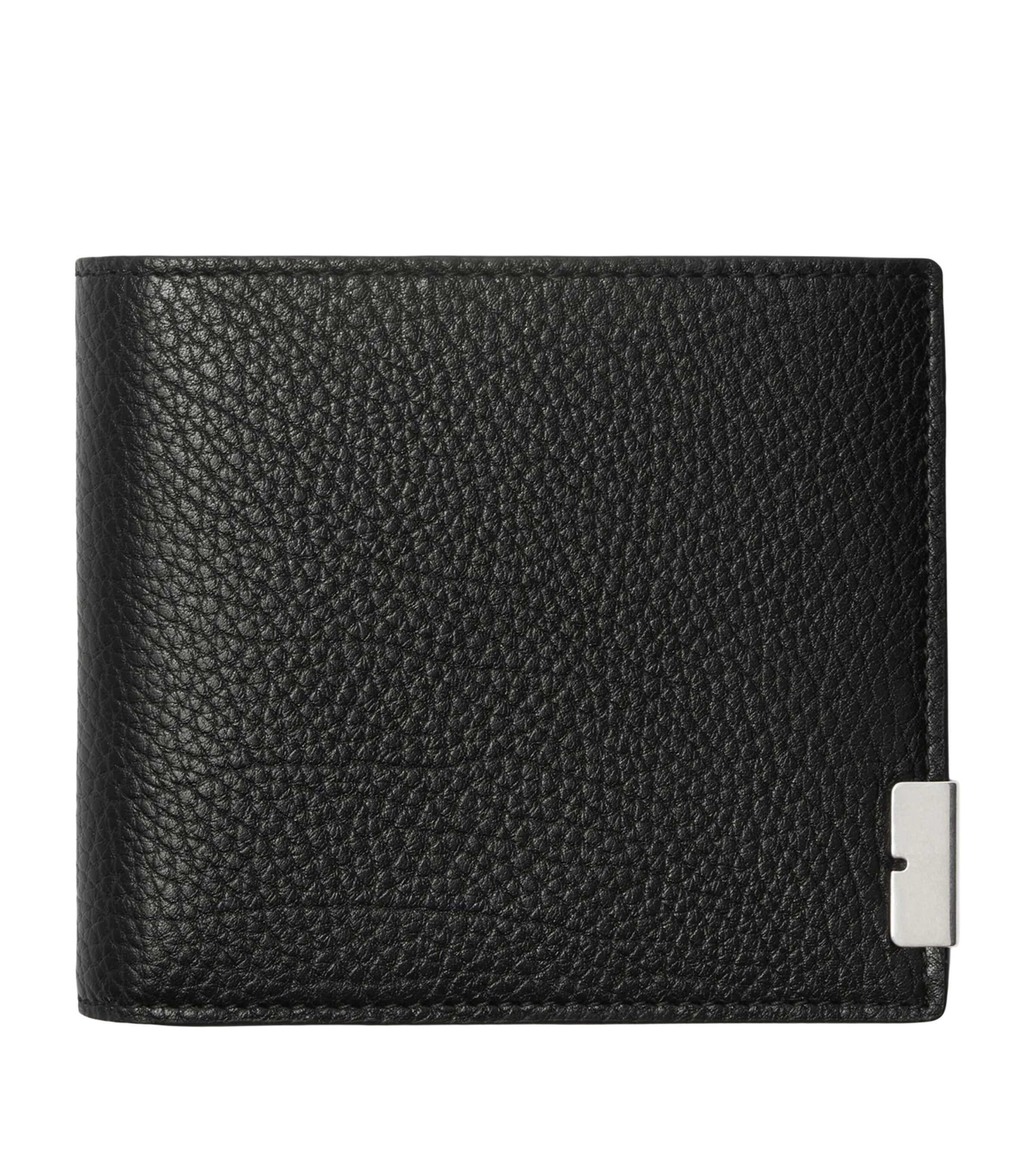 【関税&送料込】Valentino Garavani Black Leather Card Holder Vlogo Signature Cardholder for Man in Black | Valentino CA
