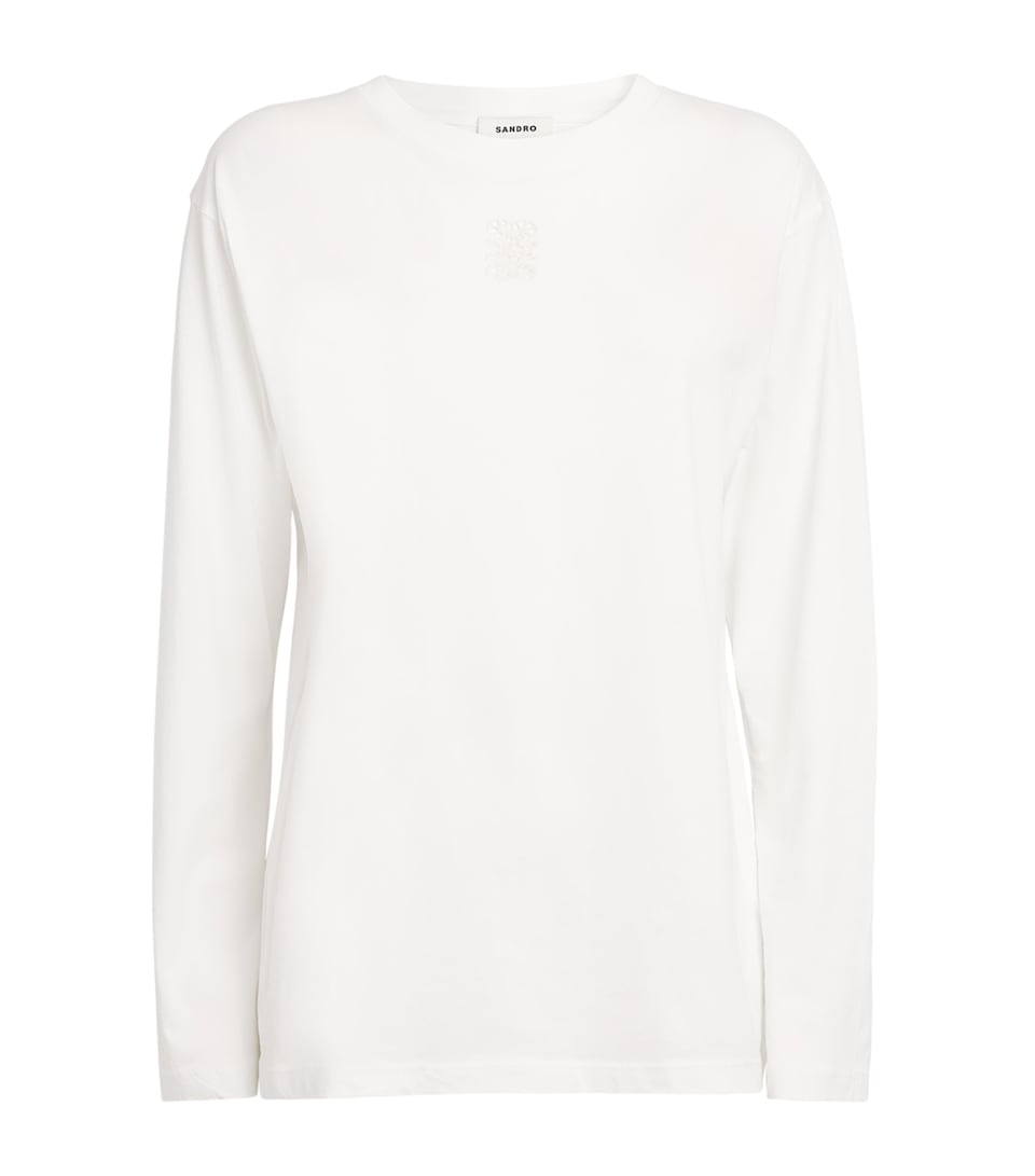 Cotton Embroidered T-Shirt