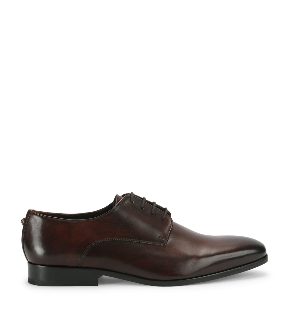 Kurt Geiger London Logan Derby Shoes Tan Comb