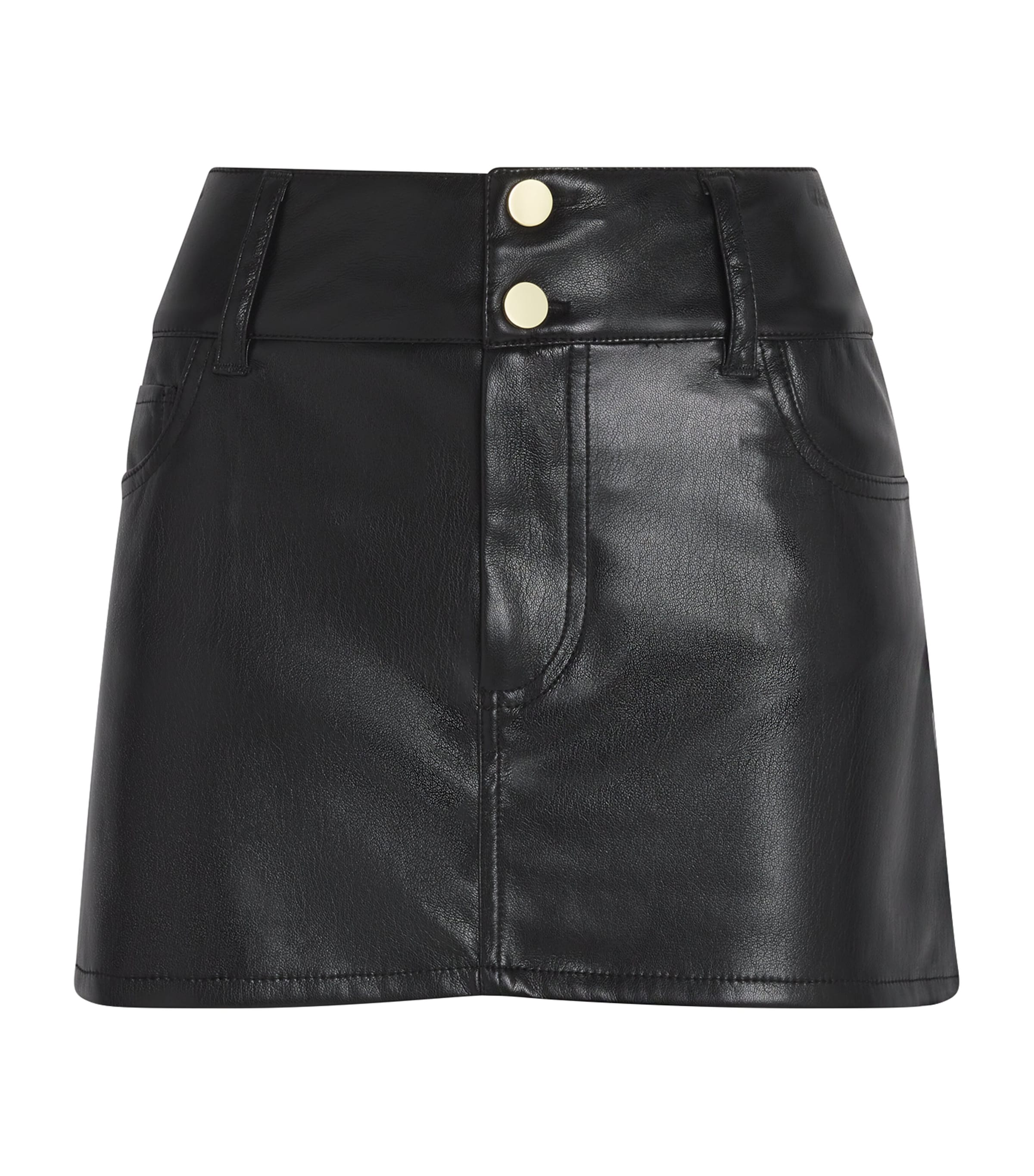 Faux Leather Laika Mini Skirt