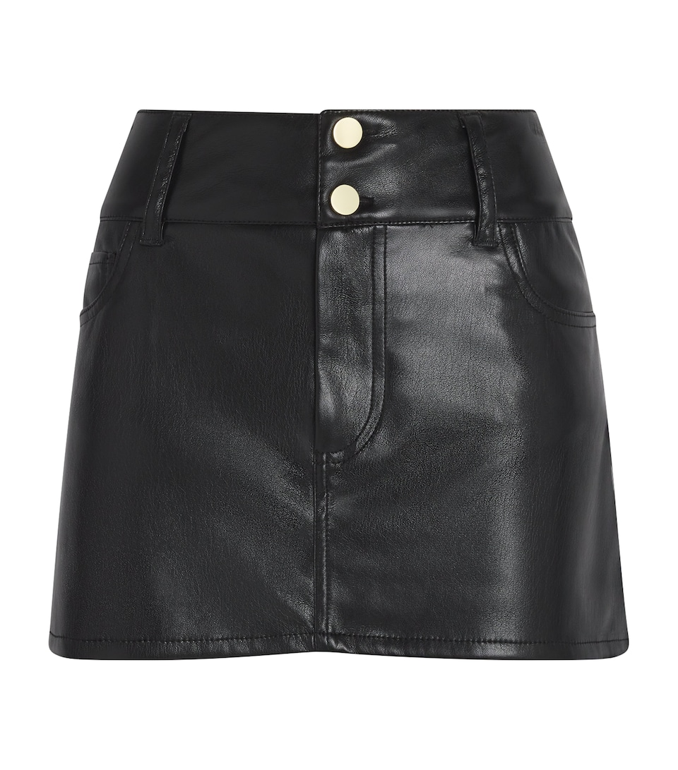 Faux Leather Laika Mini Skirt