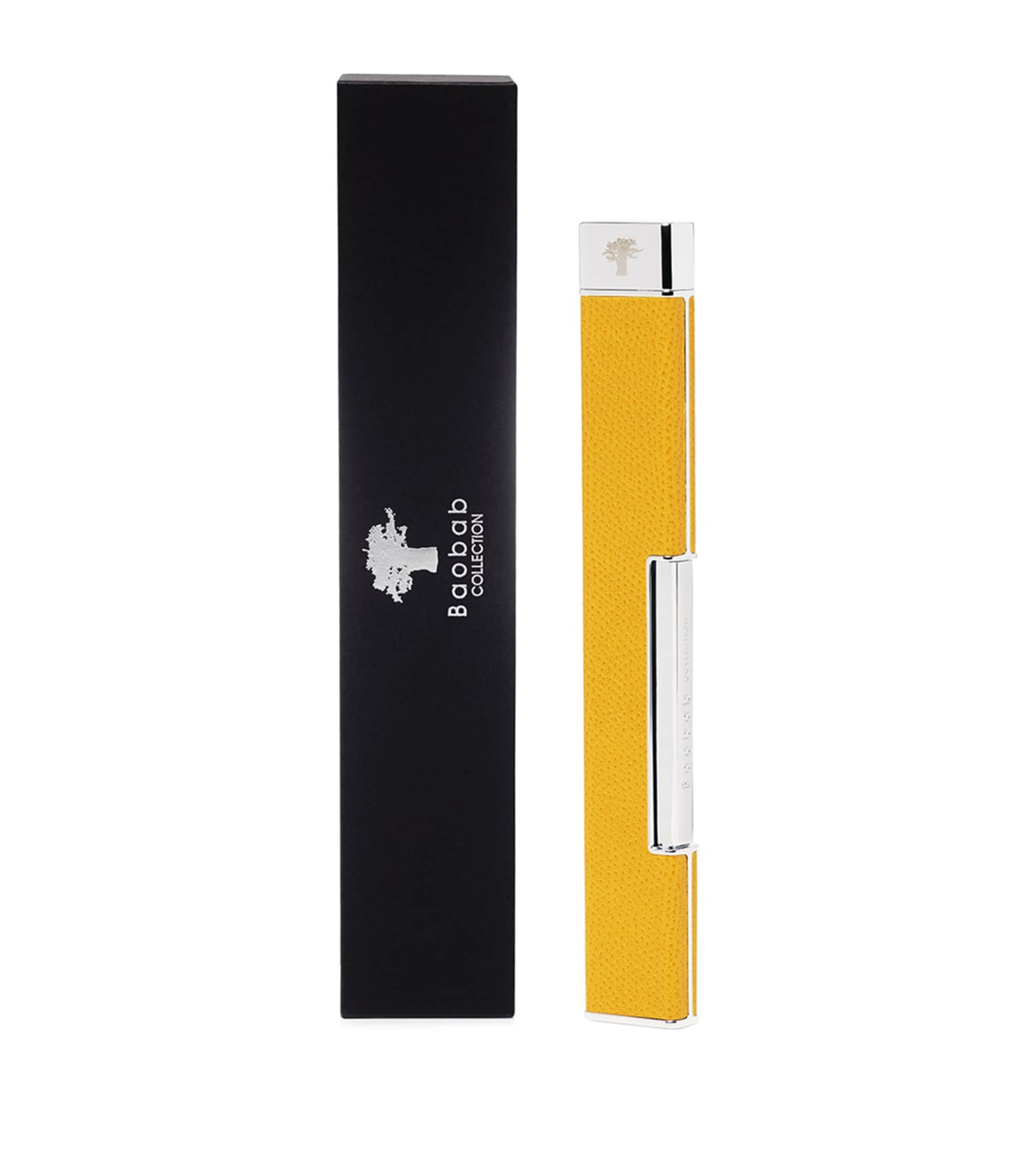 Baobab Collection Leather Lighter Yellow Ocre