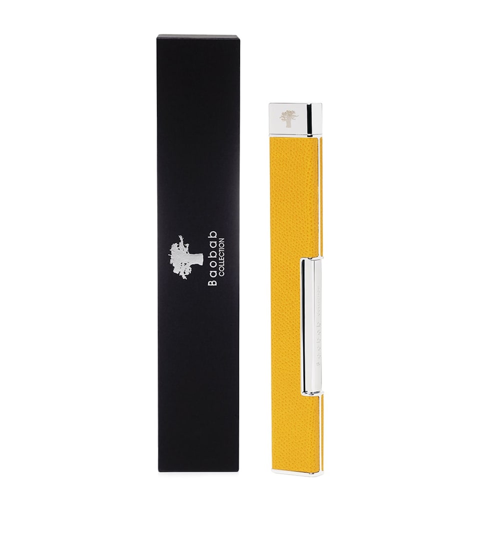 Baobab Collection Leather Lighter Yellow Ocre
