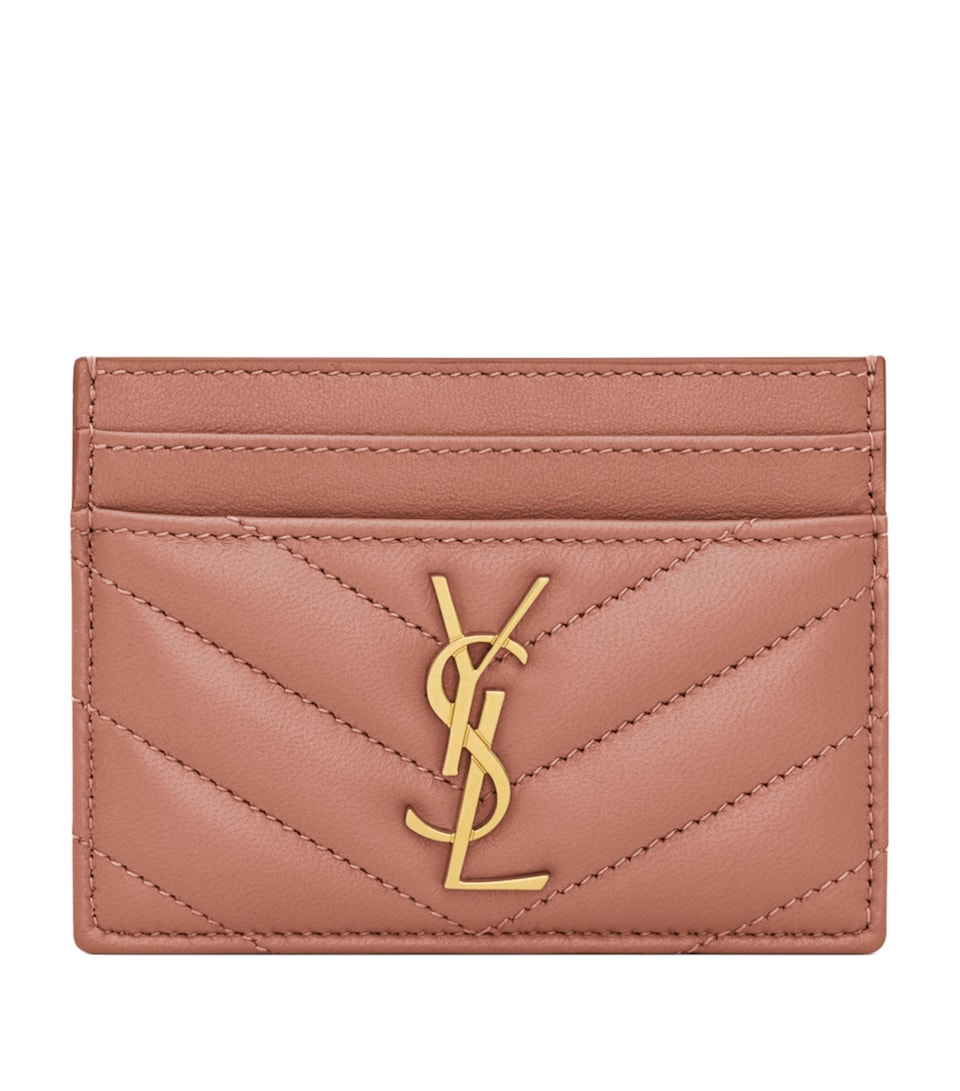 Nappa Leather Cassandre Card Holder