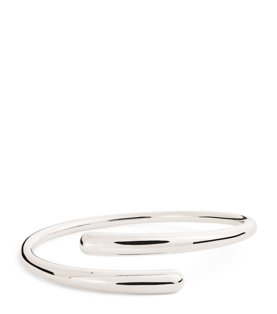 LIÉ STUDIO Sterling Silver The Olga Bangle Silver