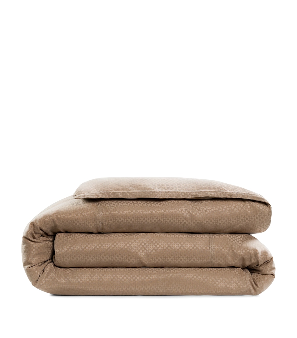 Hamam Cotton Jacquard Astra King Duvet Cover (240cm x 220cm) Vapour