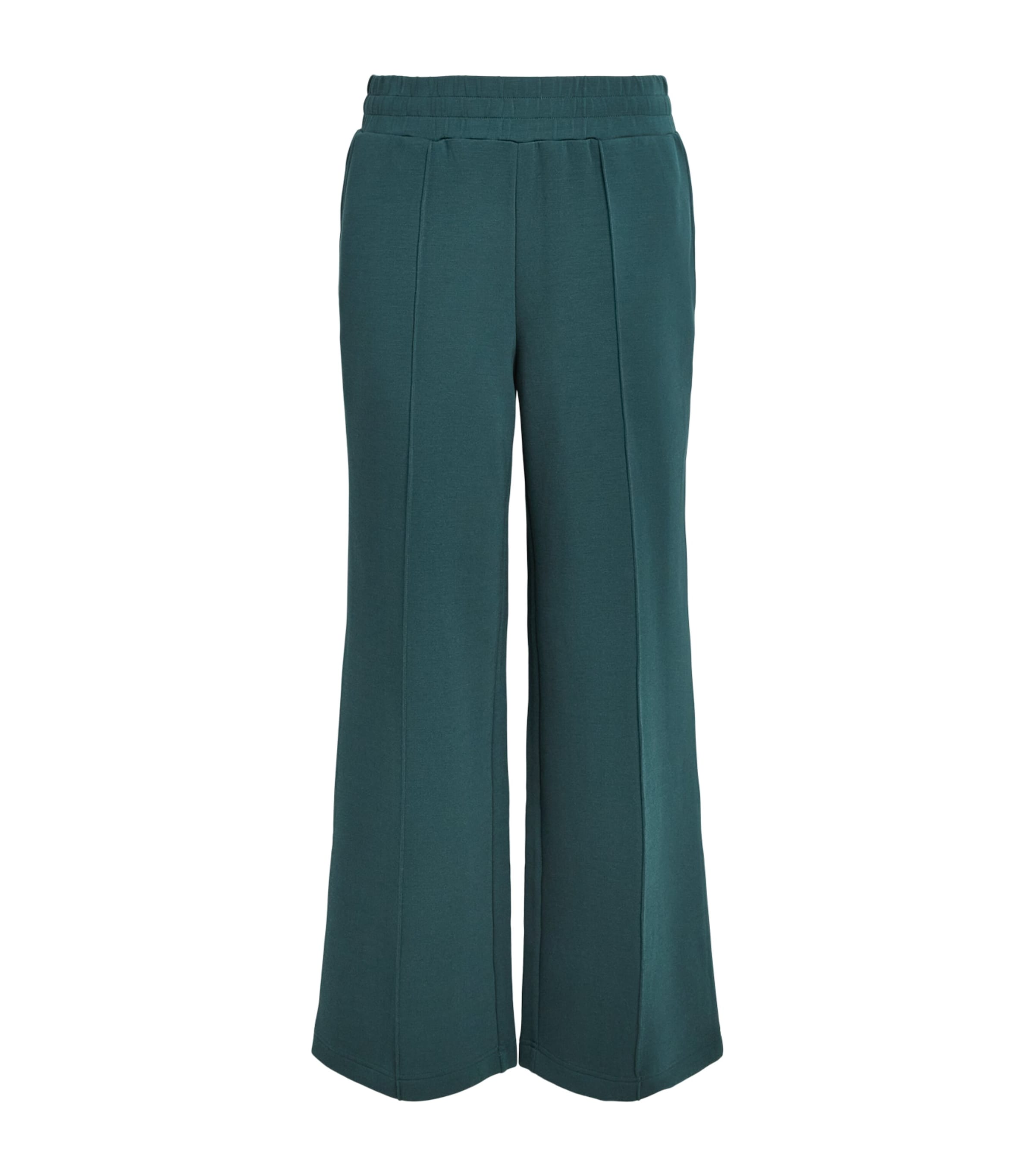 Varley Womens DoubleSoft Wide-Leg Sweatpants Ponderosa Pine
