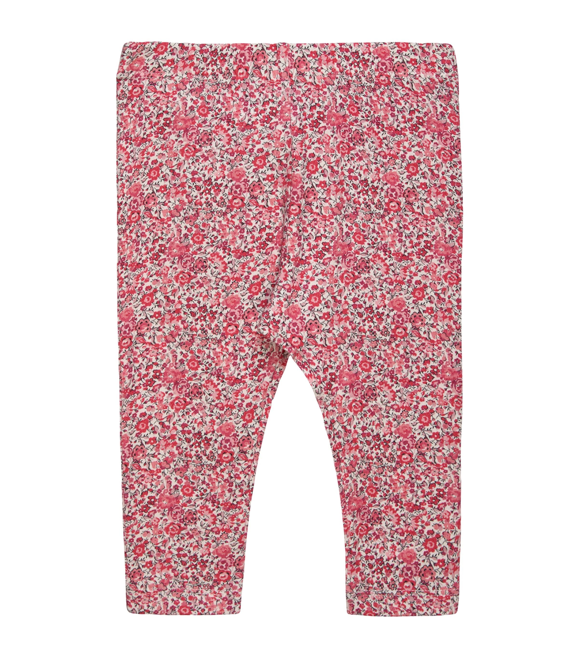 Trotters Emma and Georgina Print Leggings (3-24 Months) Raspberry