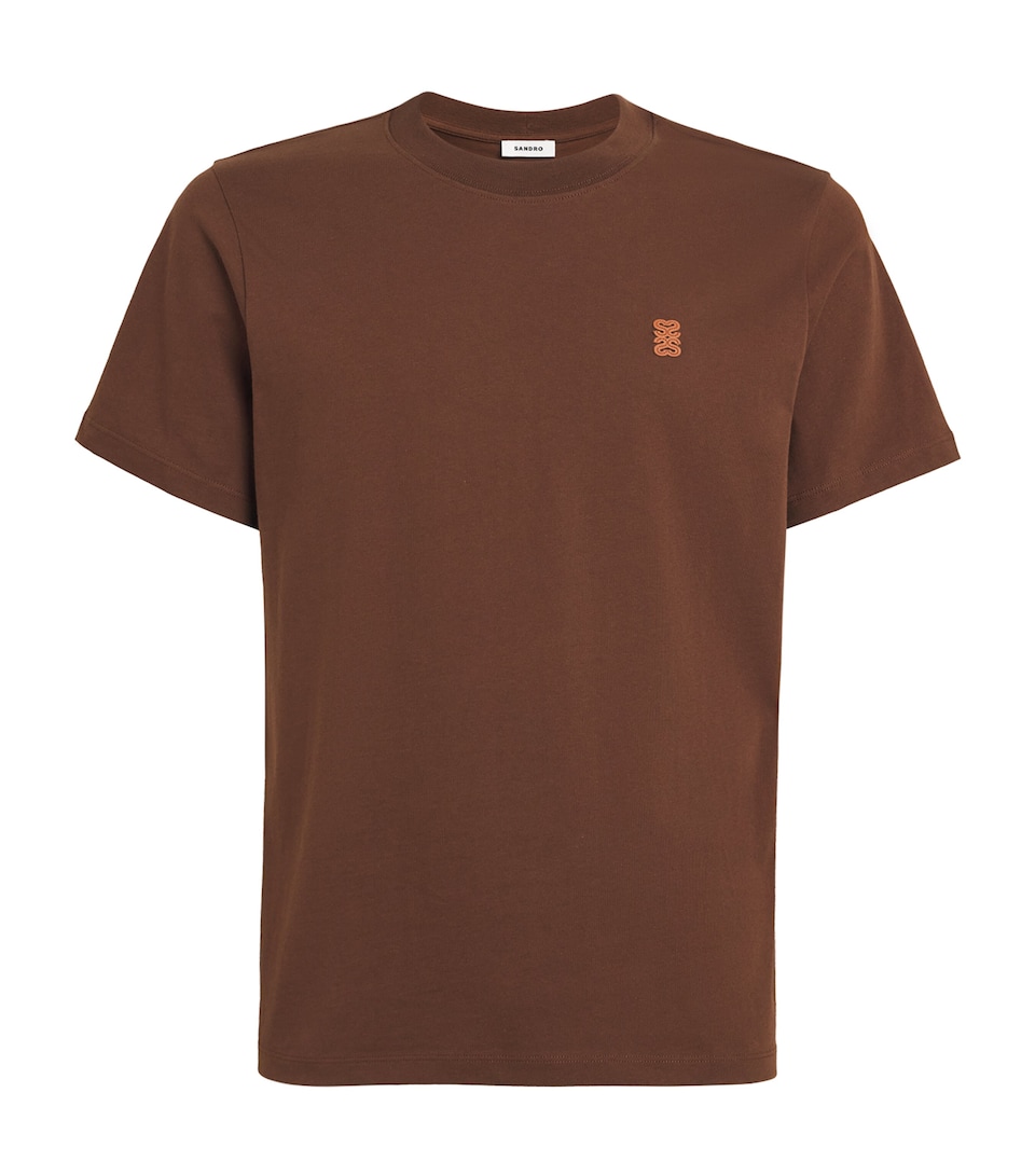 Cotton Logo-Patch T-Shirt