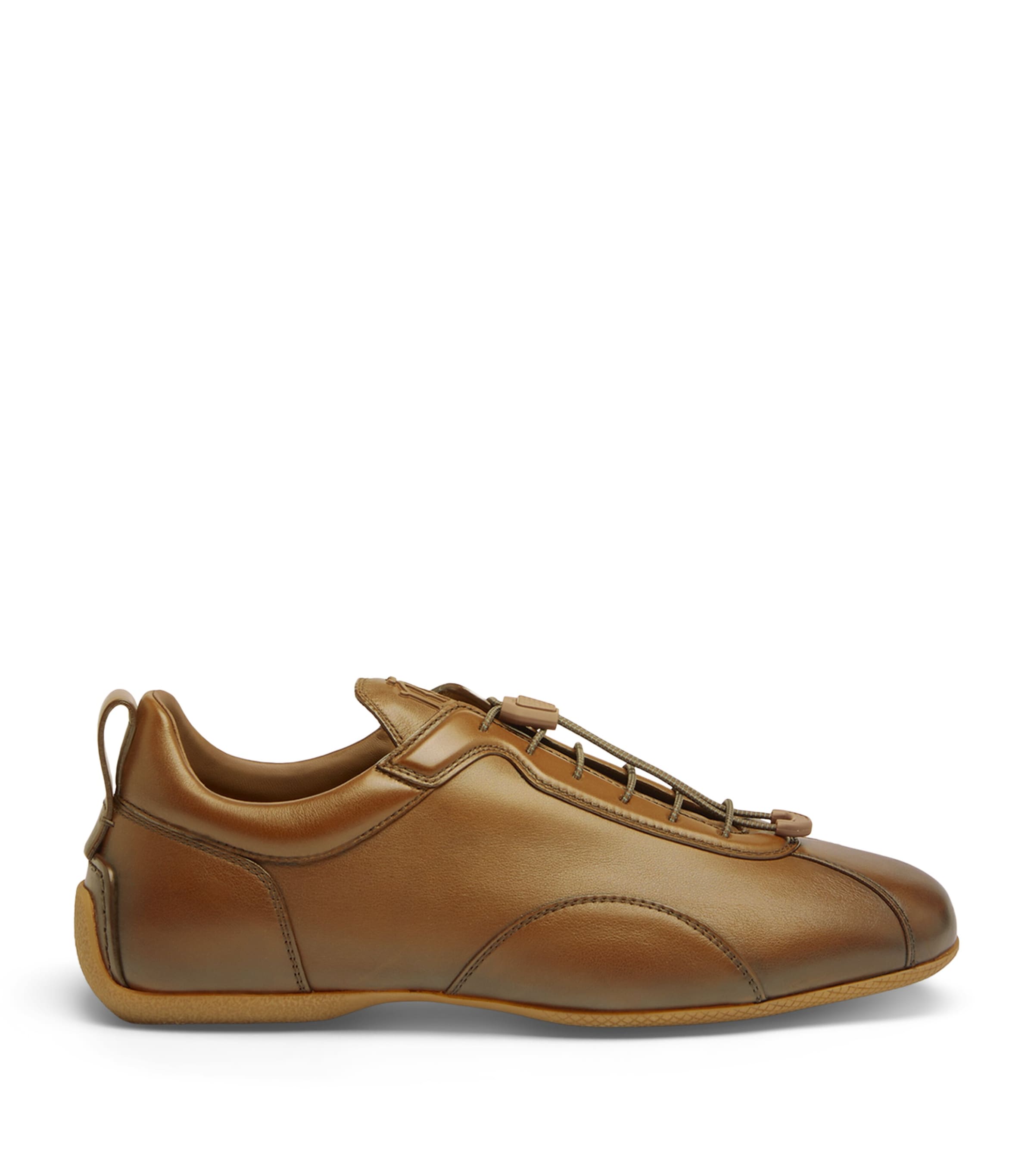 Dunhill Patina Calfskin Davies Sneakers