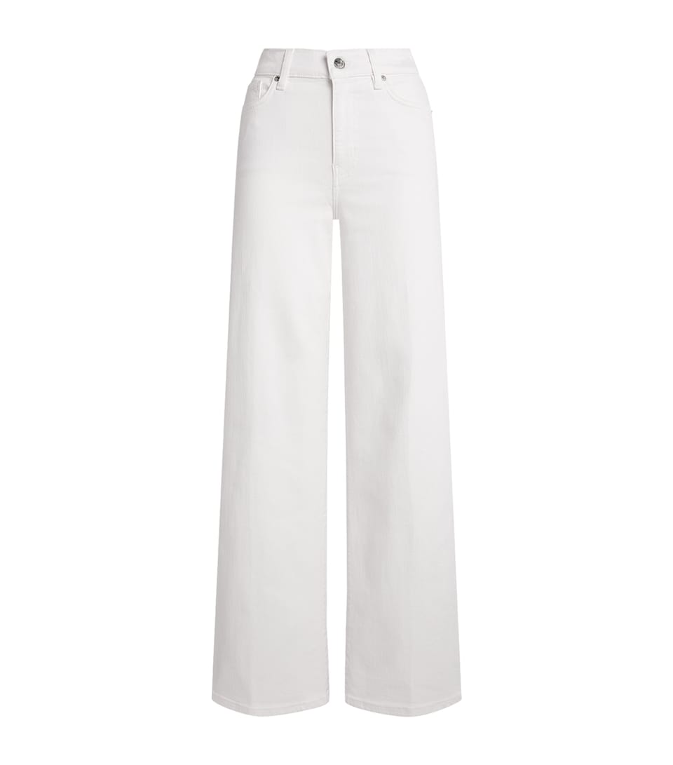Le Slim Palazzo Wide-Leg Jeans