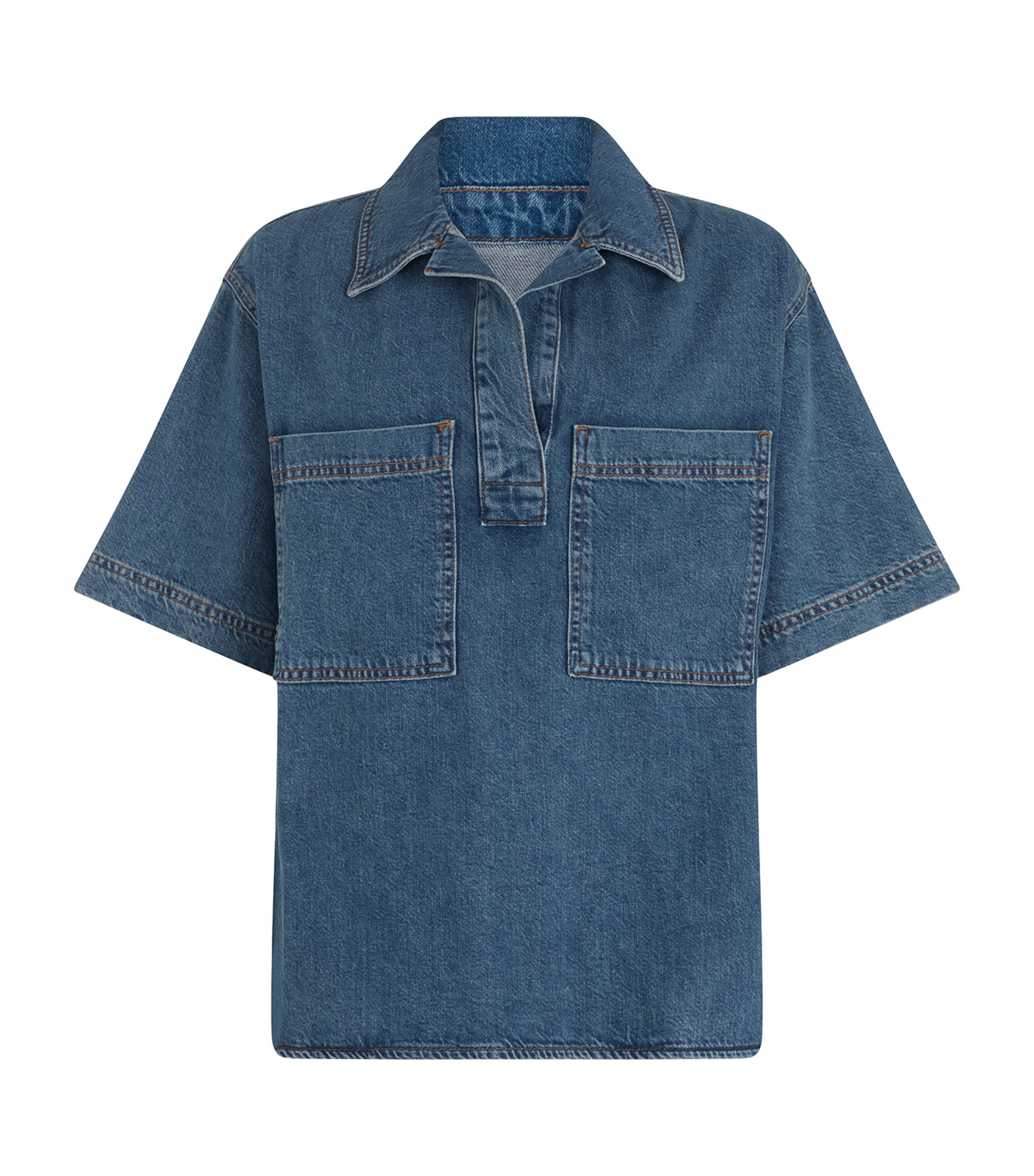 VIP【関税送料無料】希少 LOEWE PAULA'S IBIZA DENIM SHIRT Loewe - Paula's Ibiza Vareuse denim shirt Loewe