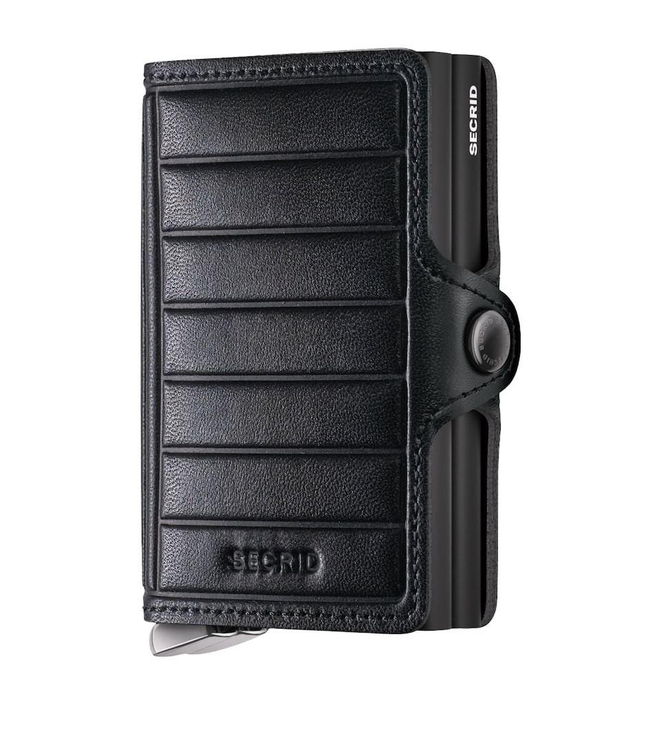 Embossed Leather Lines Twinwallet