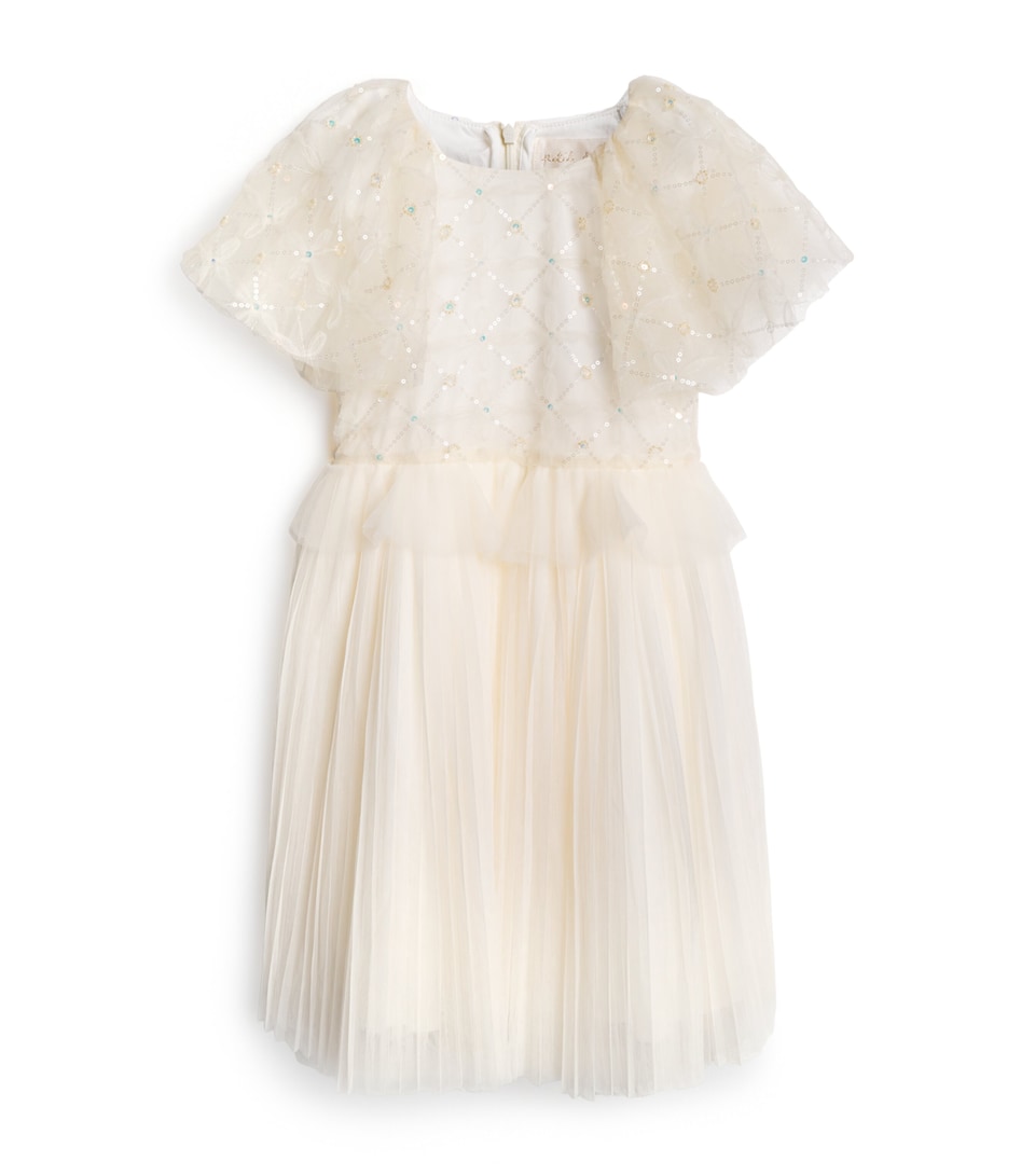 Tulle Sequinned Peplum Dress (4-12+ Years)