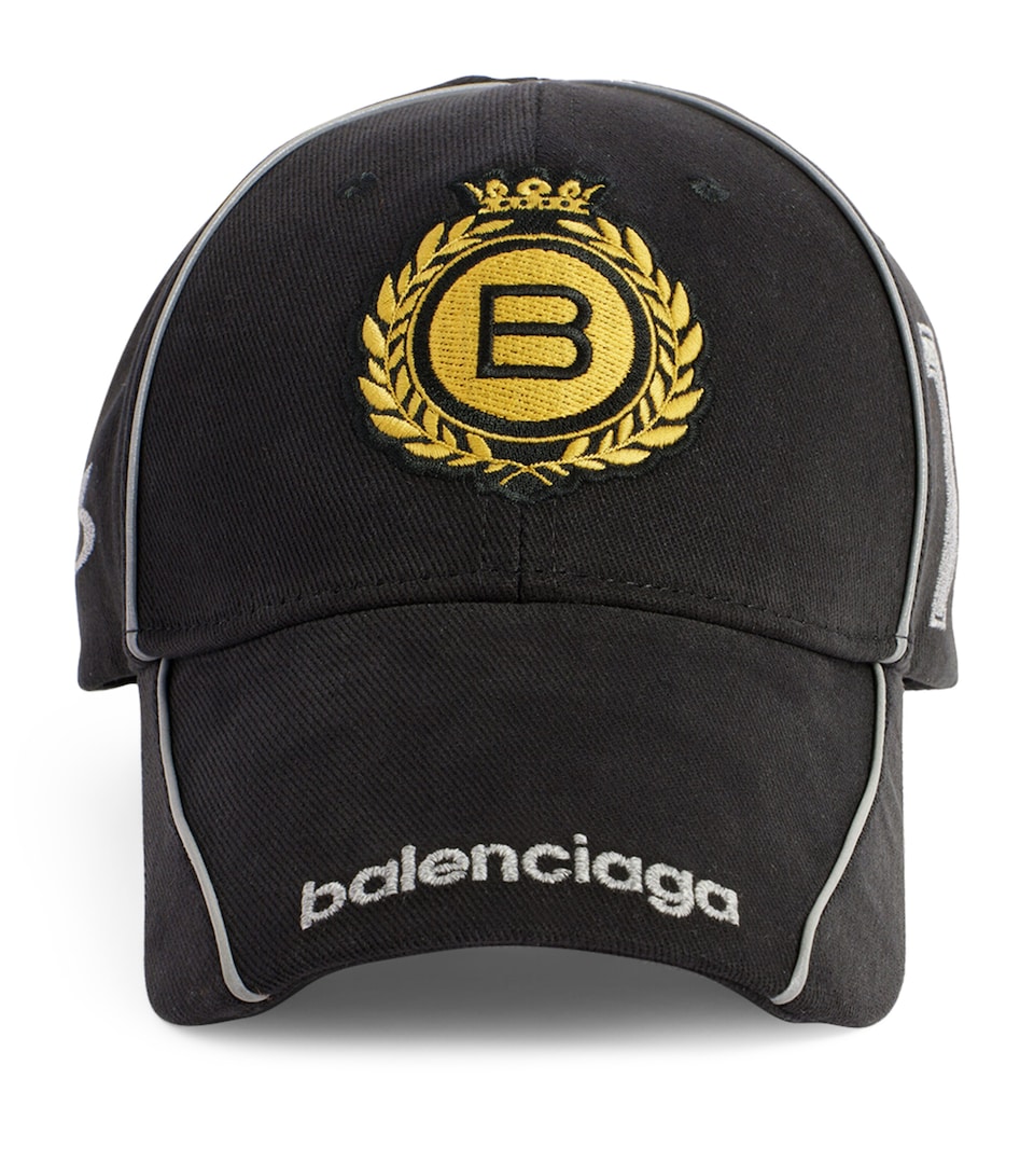 Balenciaga Cotton Crest Football Cap