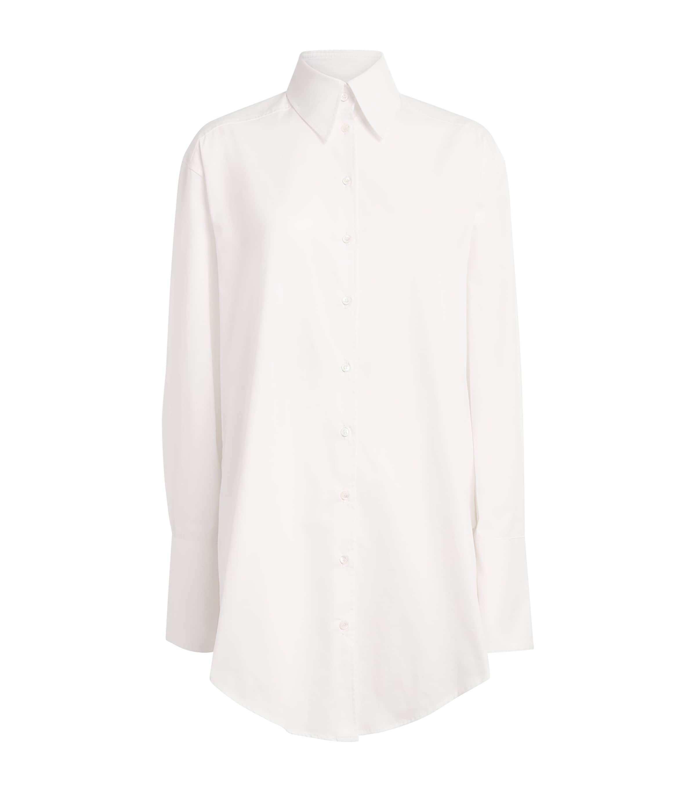 Organic Cotton Band-Detail Shirt