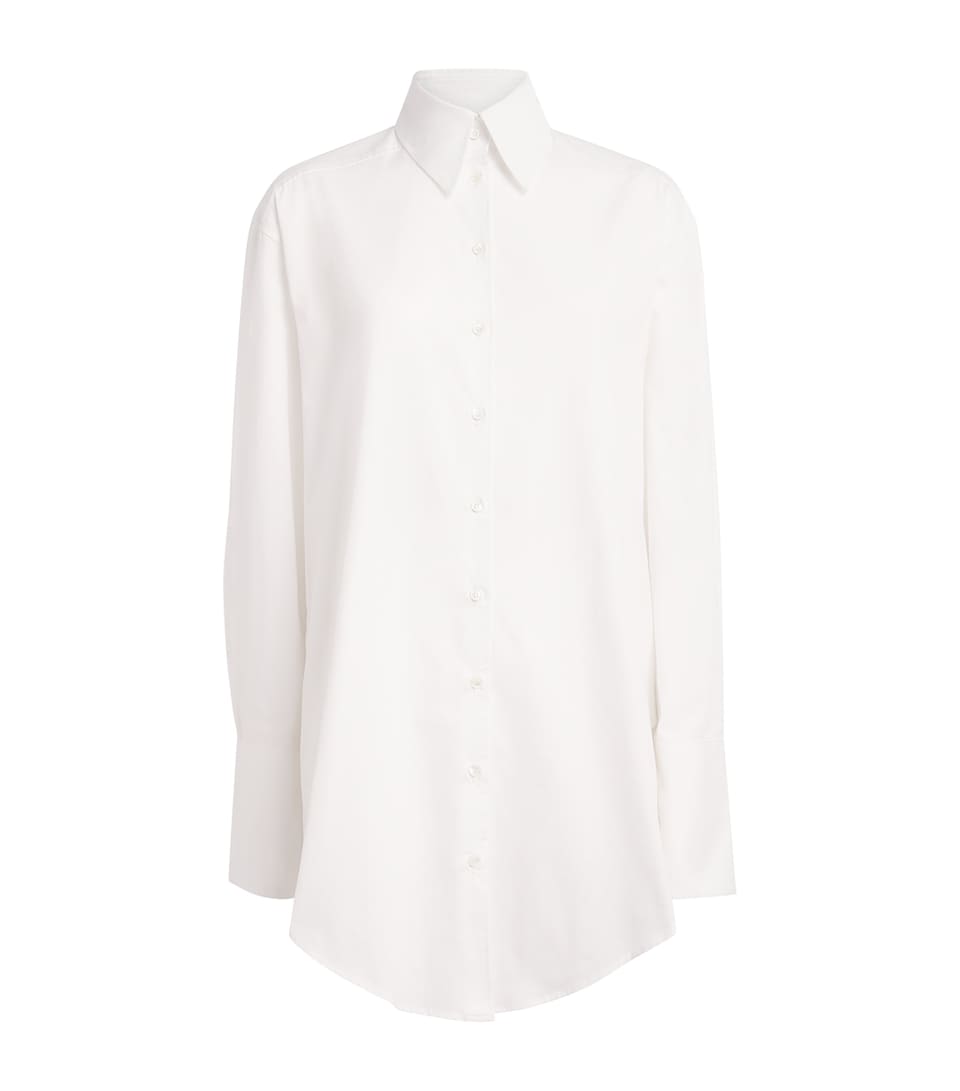 Organic Cotton Band-Detail Shirt