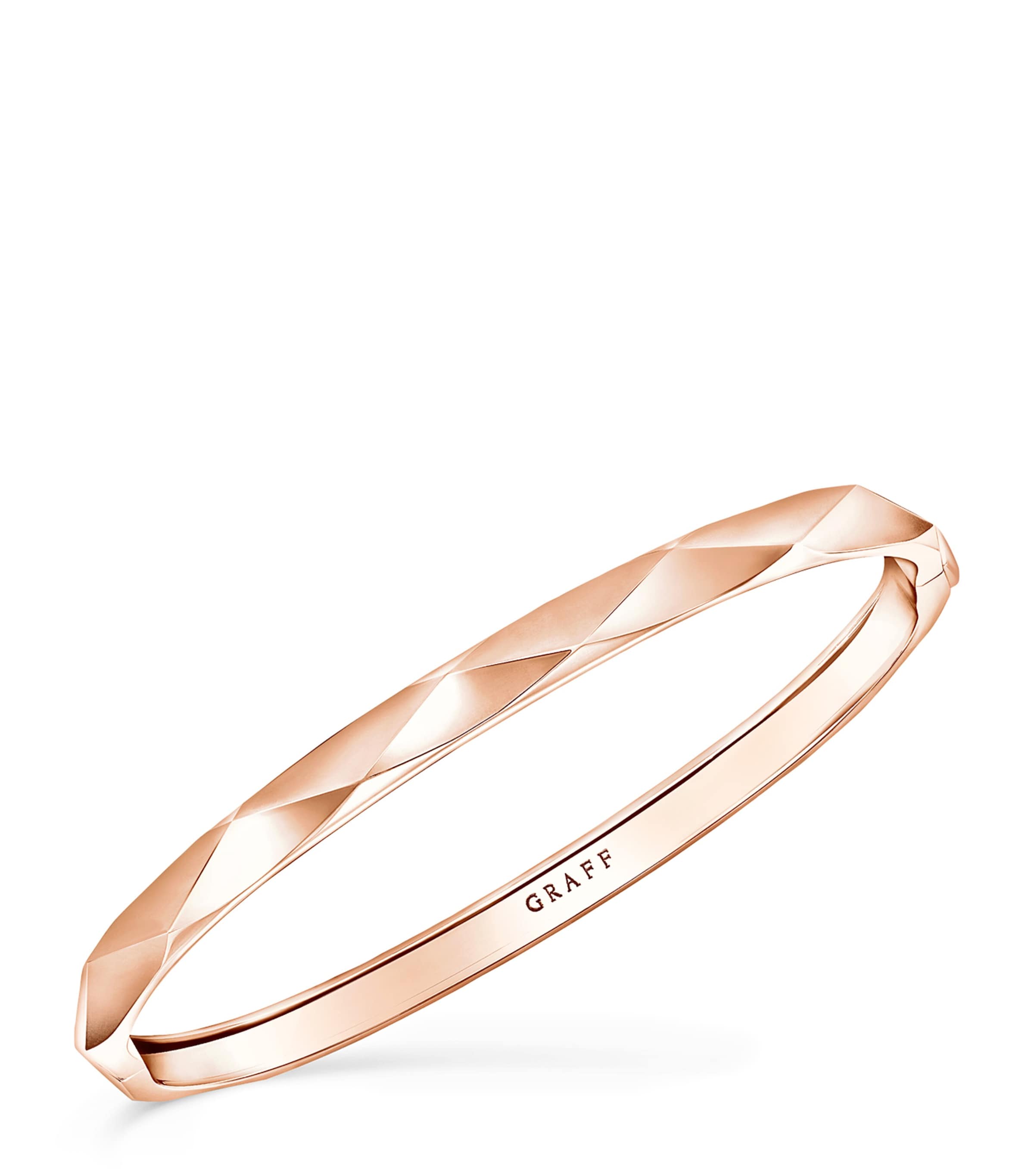Rose Gold Laurence Graff Signature Bangle