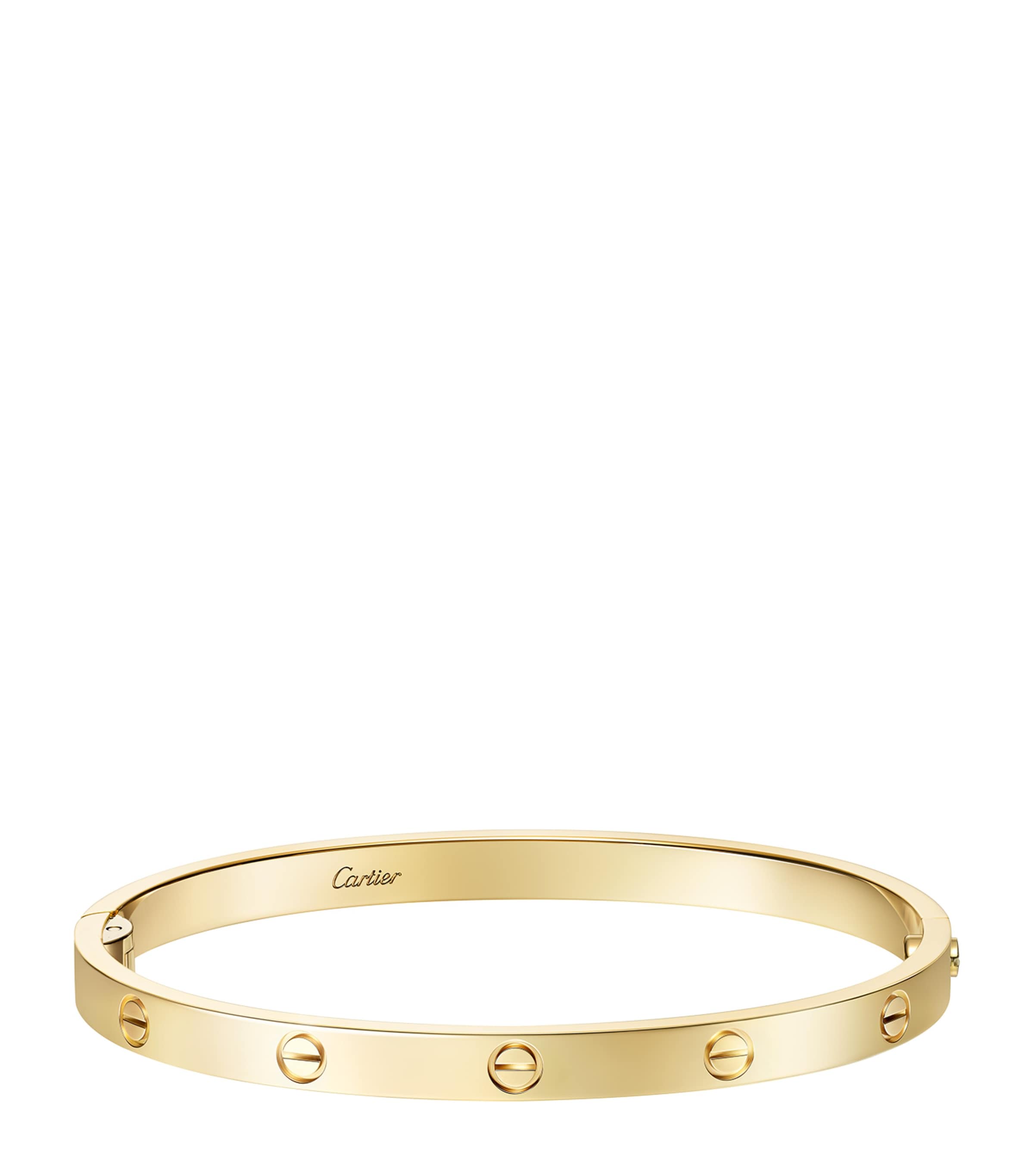 LOVE Medium Yellow Gold Bracelet