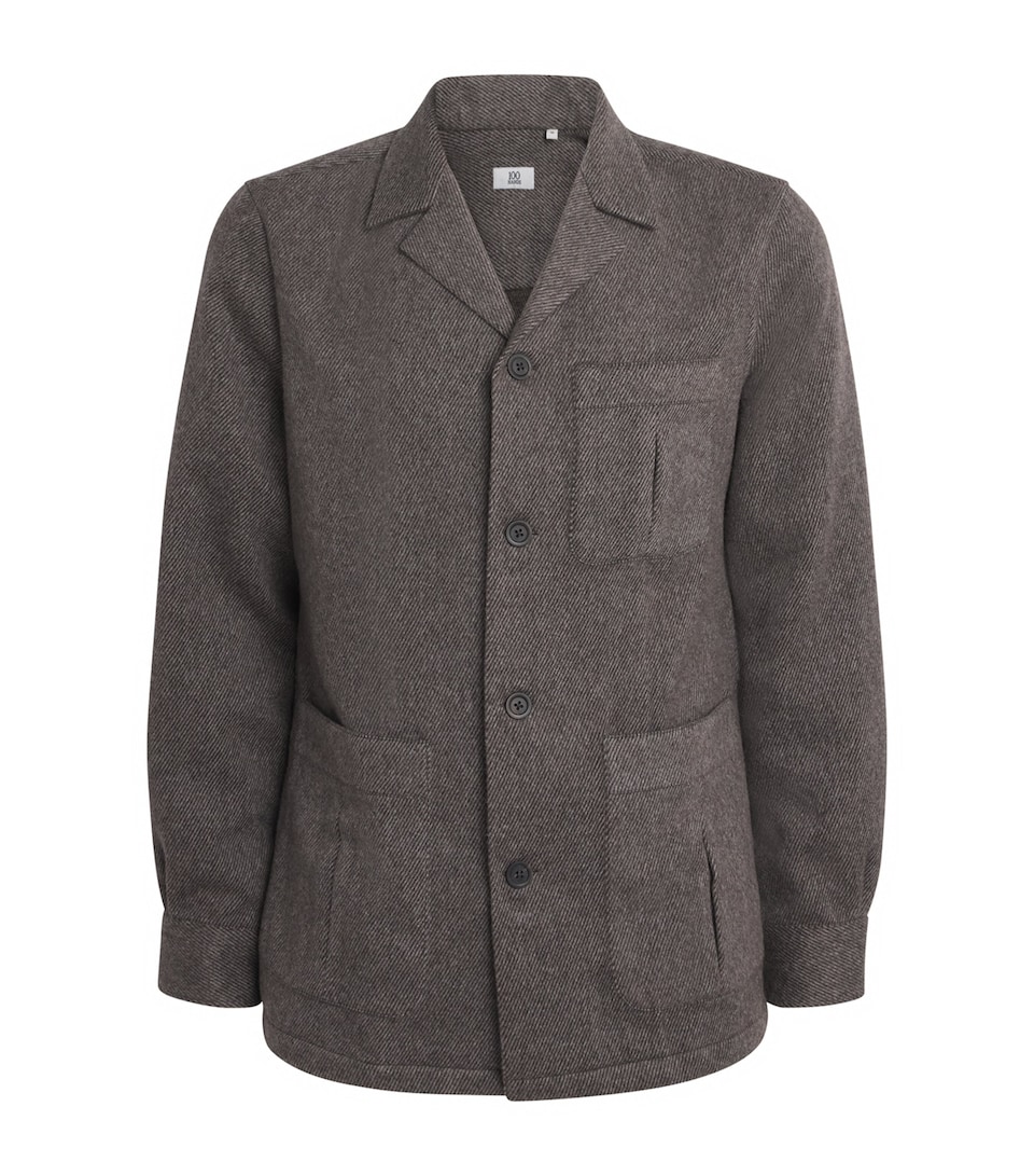 Cashmere Herringbone Jacket