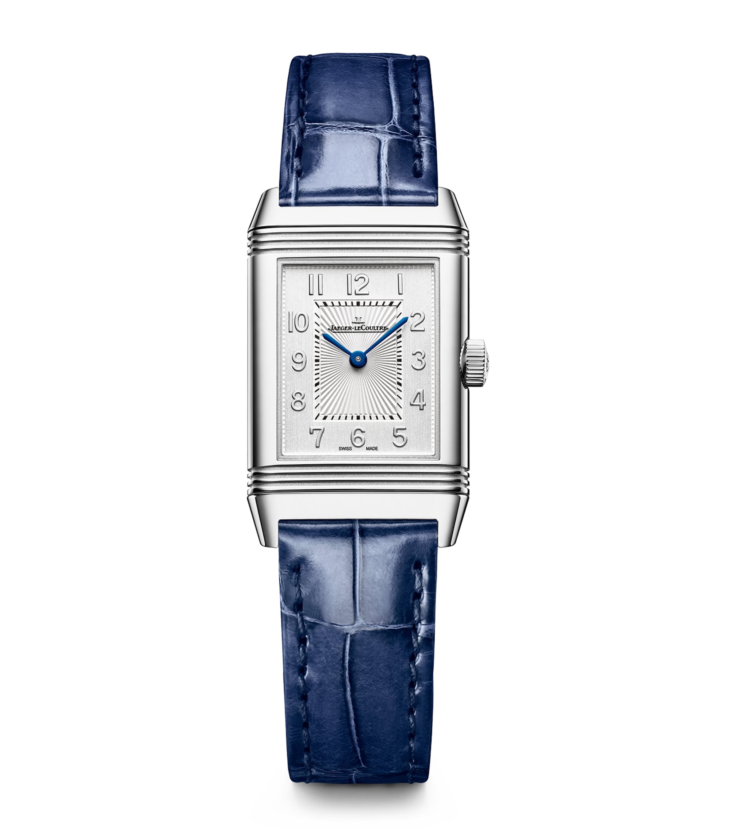 Jaeger-LeCoultre Stainless Steel and Diamond Reverso One Duetto Watch 21mm Stainless Steel