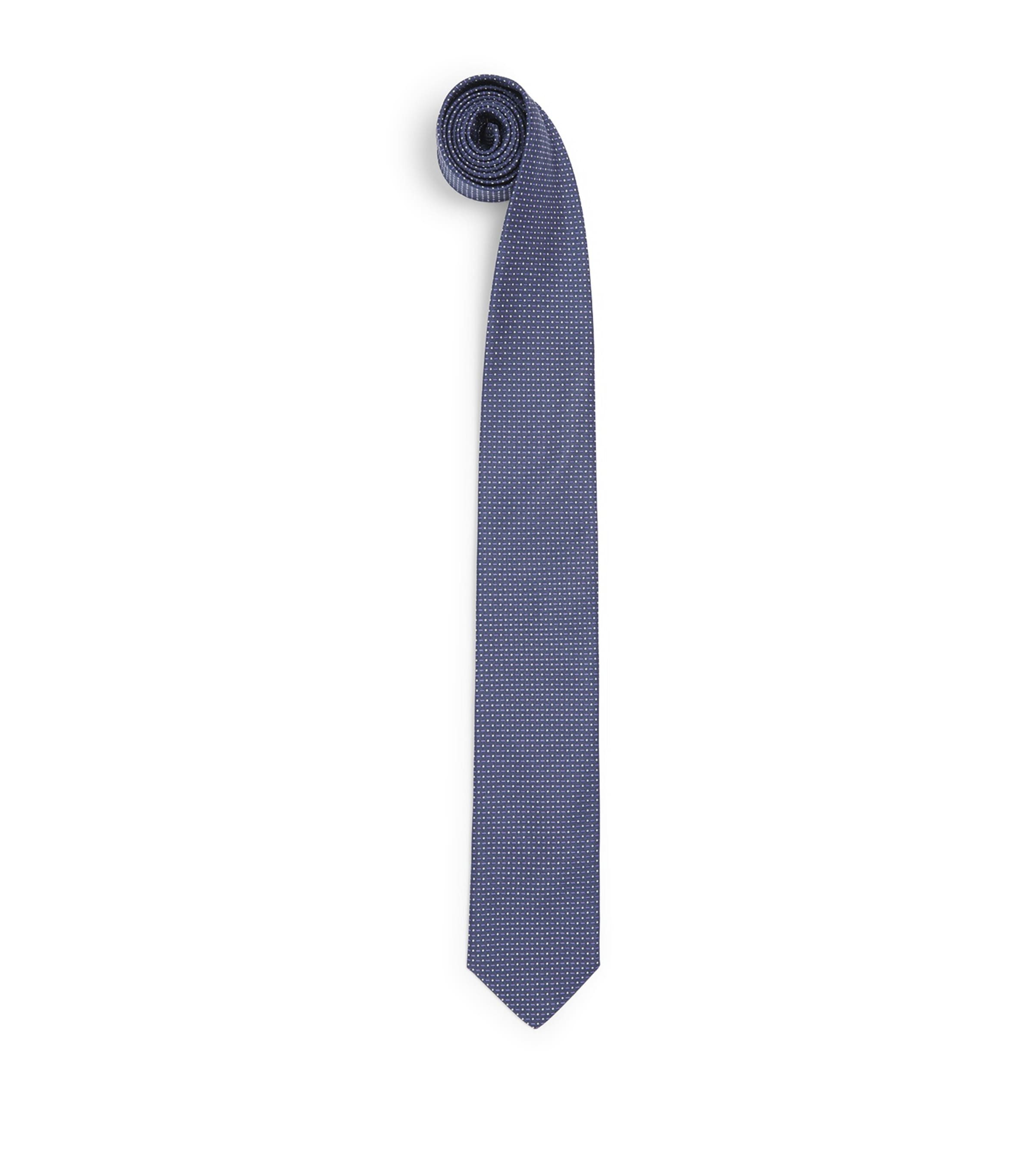 Eton Silk Pin Dot Tie Navy Blue