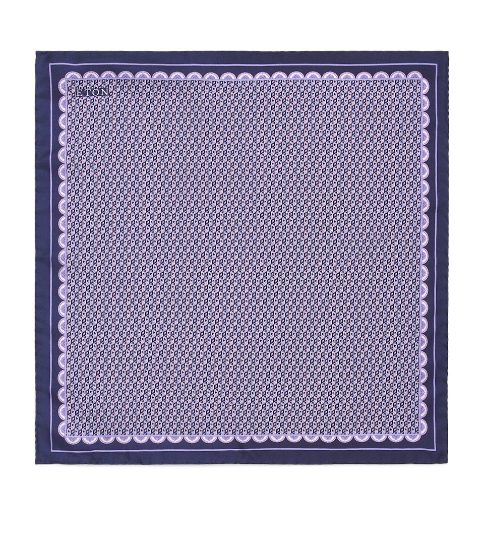 Silk Print Pocket Square