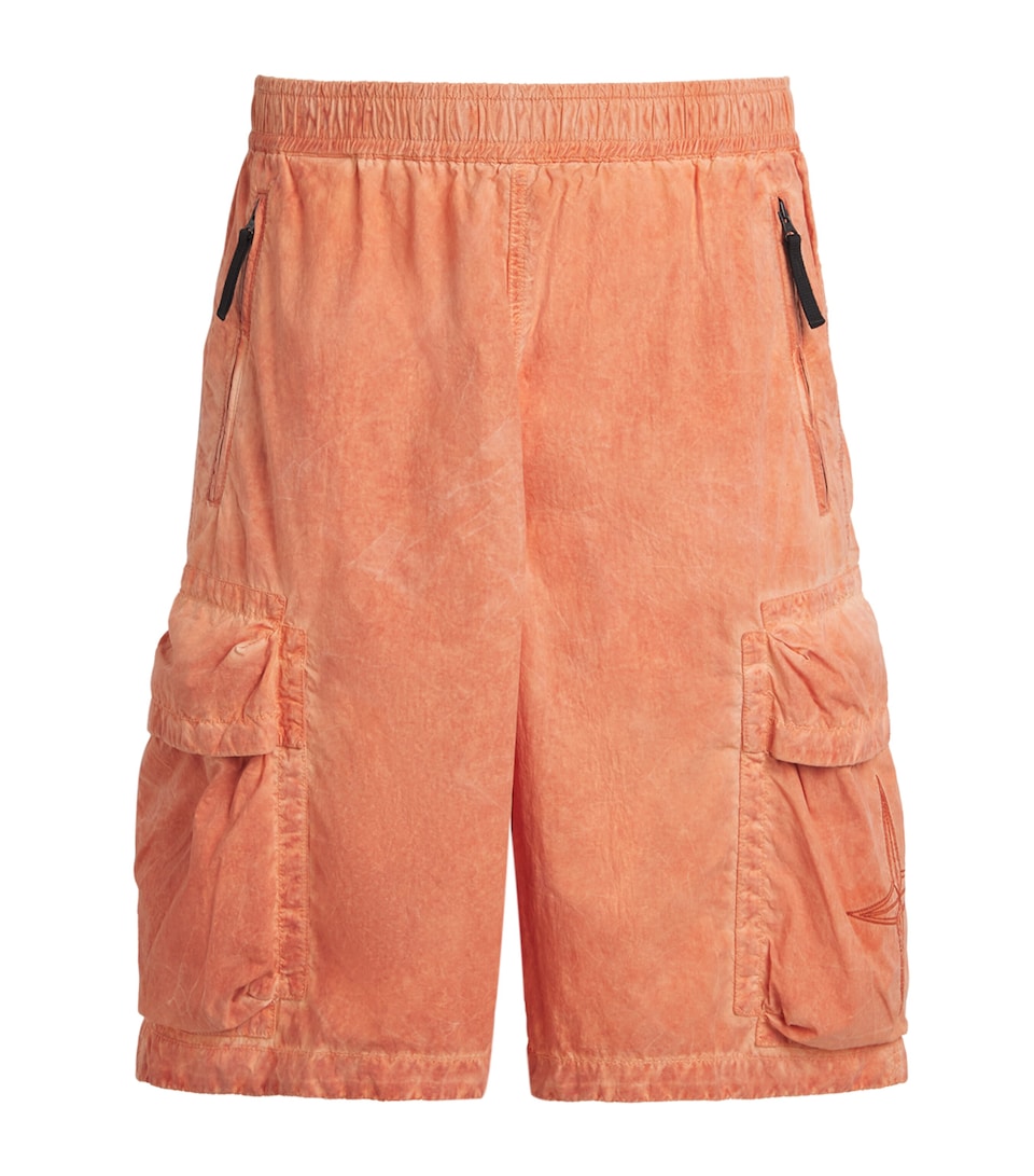 Stone Island Mens Nylon Cargo Shorts