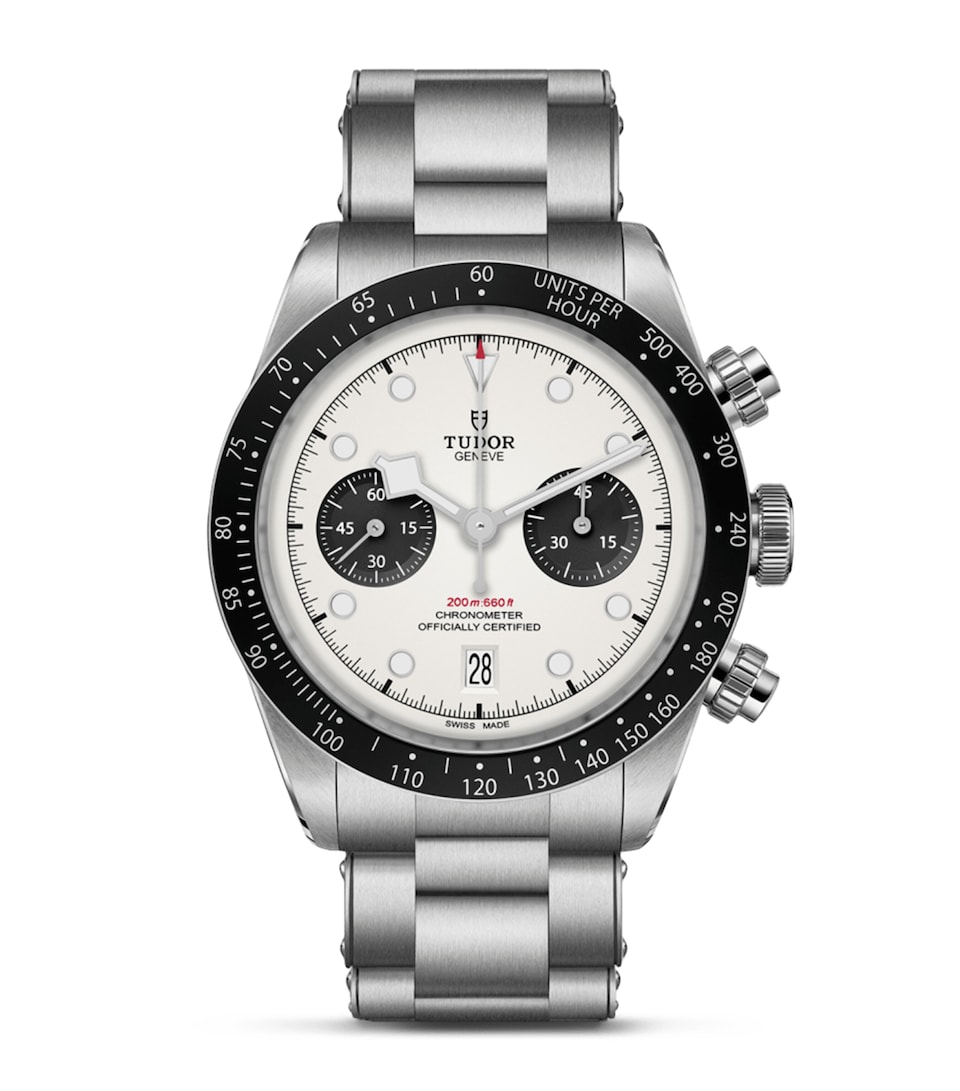 TUDOR Black Bay Chrono Stainless Steel Watch 41mm White