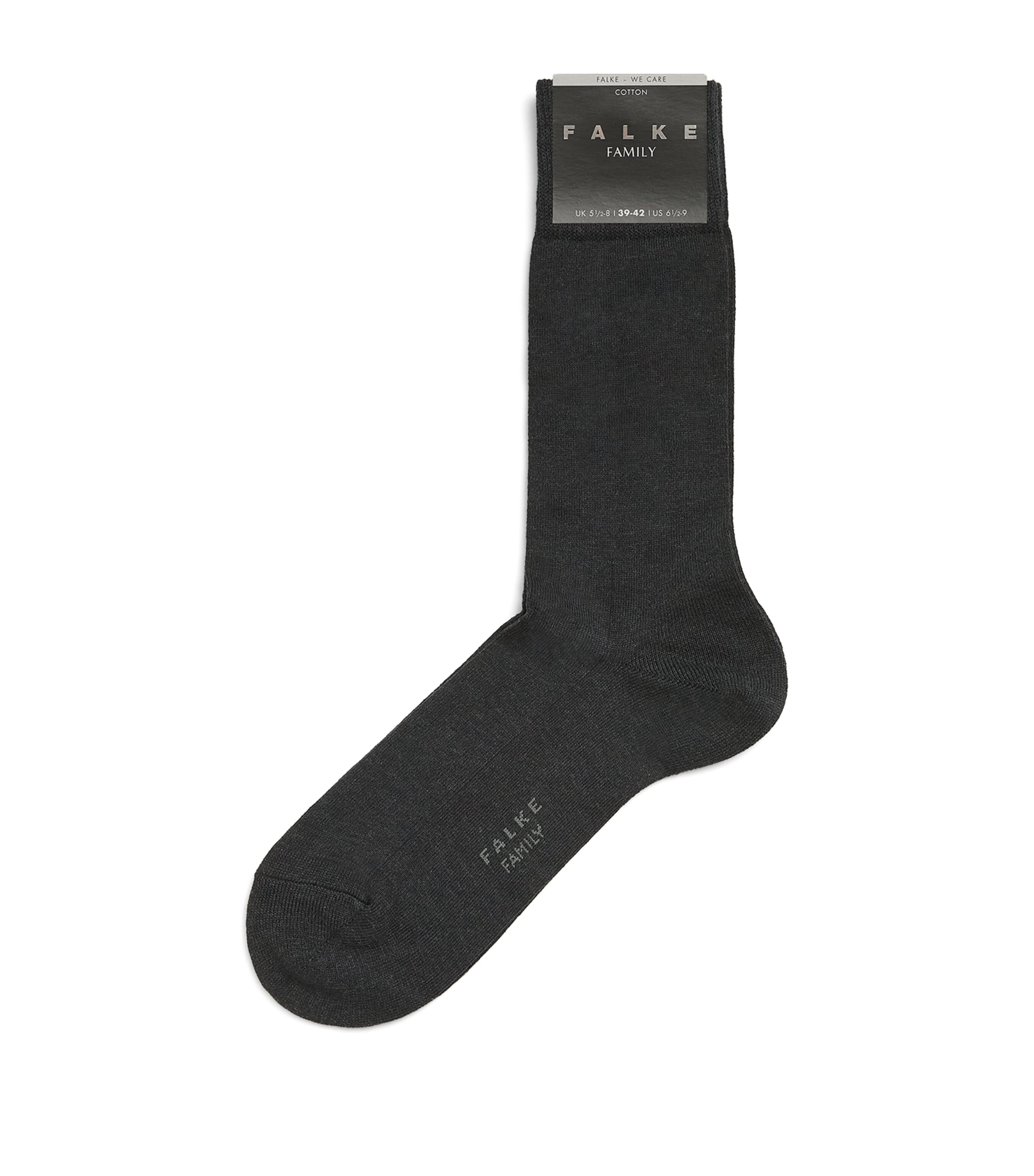 Falke Mens Family Socks Anthramel