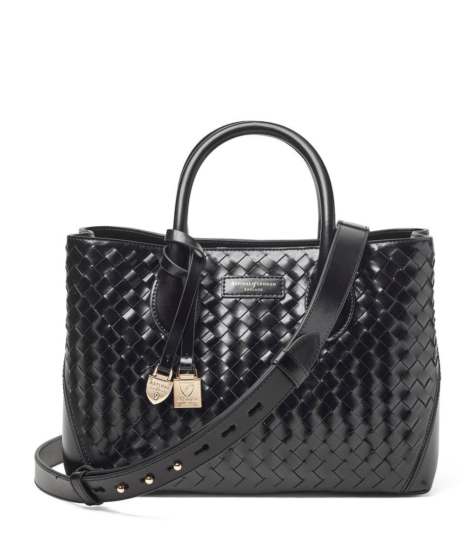 Midi Leather London Tote Bag