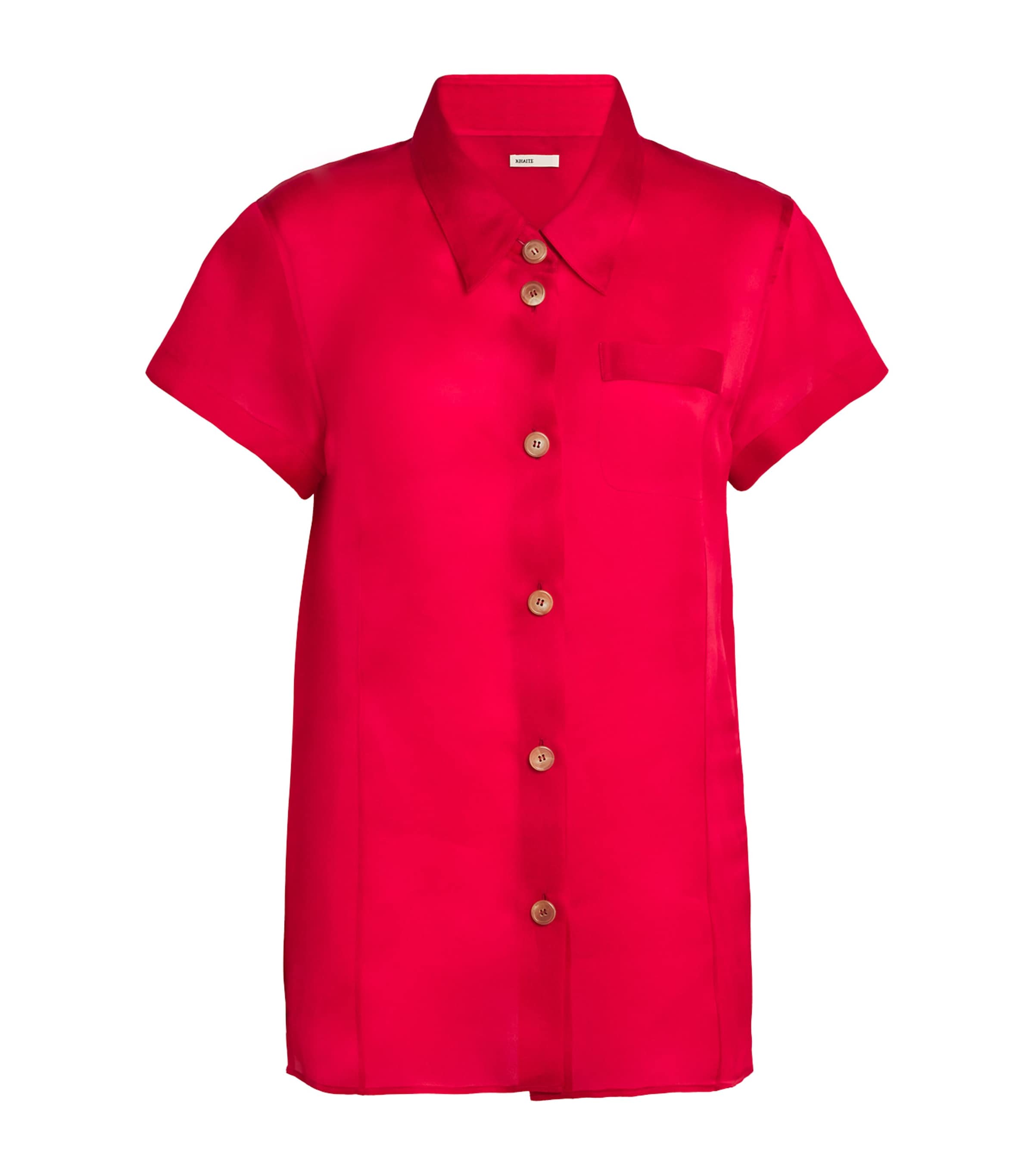 Silk Organza Keefe Shirt